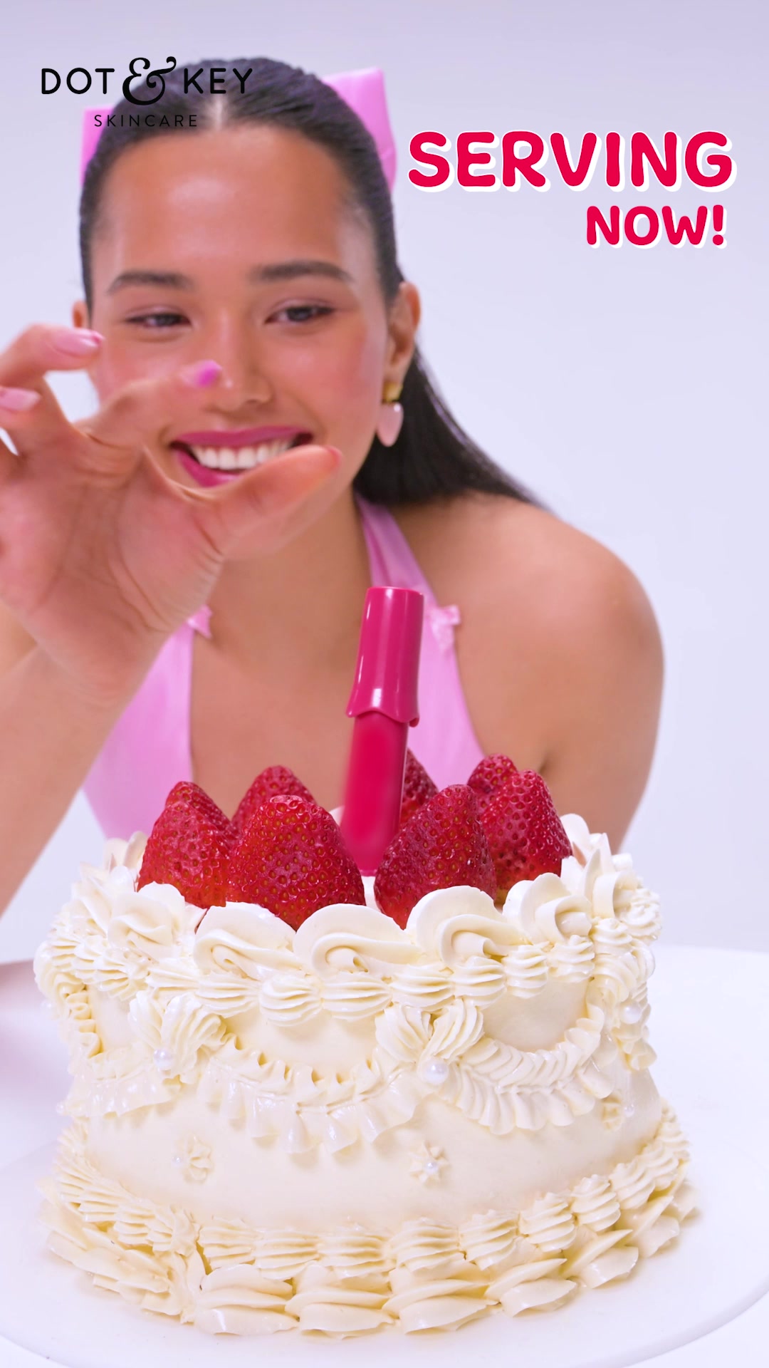 Major Cravings Alert…⚠️
New Drop: Strawberry Glaze SPF 50+ Meltie Lip Balm 💋🍰

A melt-in-your-mouth dessert for your lips — brightens, hydrates & plumps with 2% Kojic + 24Hr moisture!

💋 Fades lip pigmentation
💋 Evens li