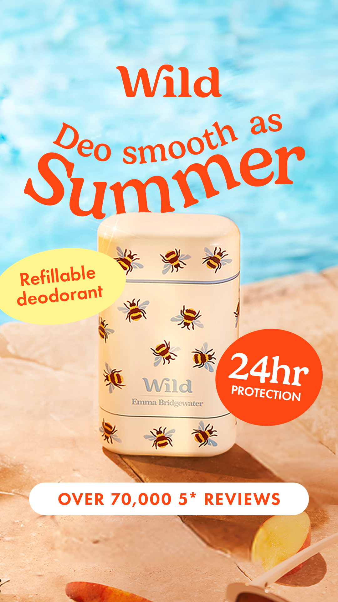 24hr odor protection from Wild