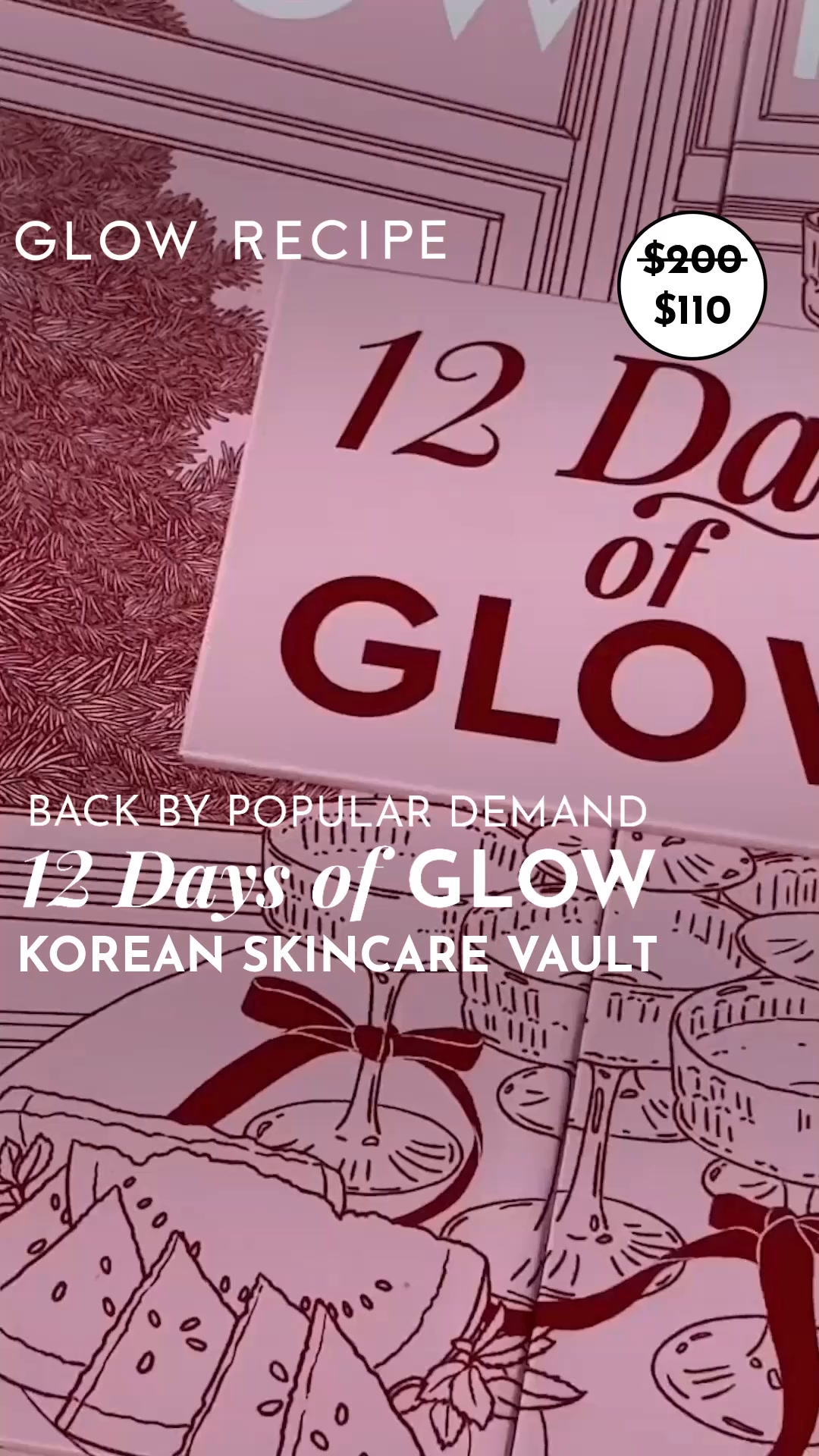12 Days of Glow Korean Skincare Vault