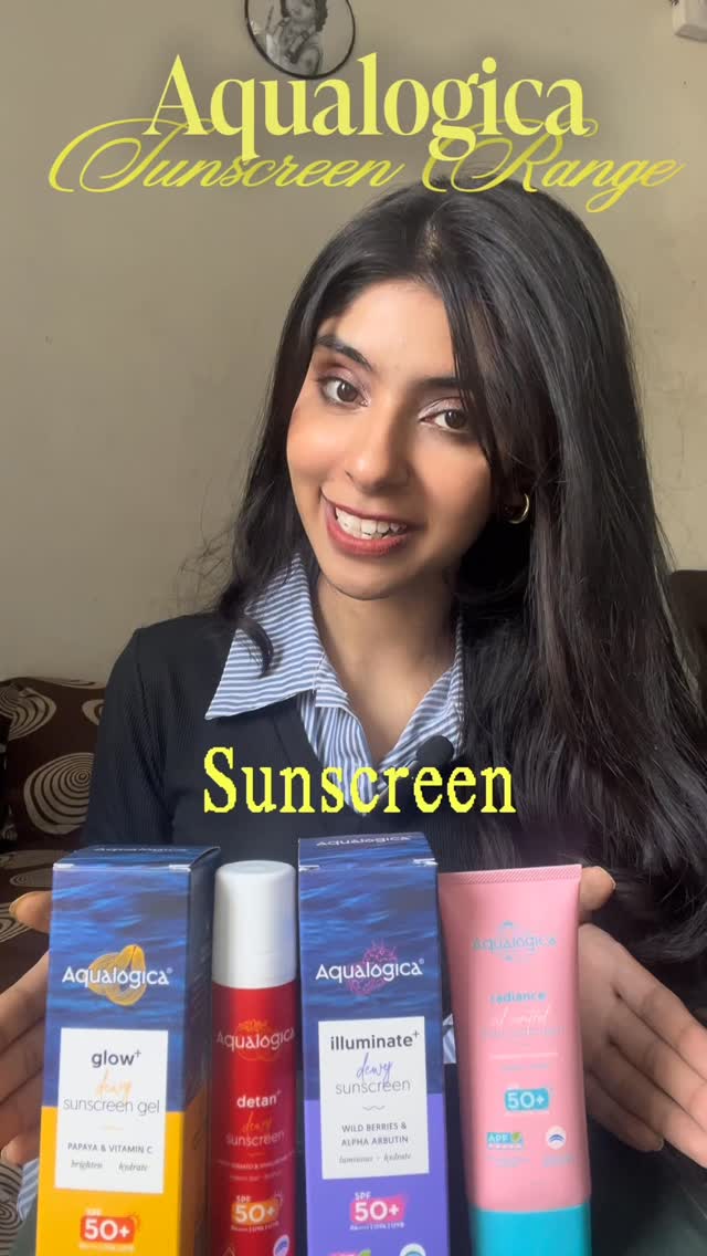 Sunscreen according to your skintype🫶🏻