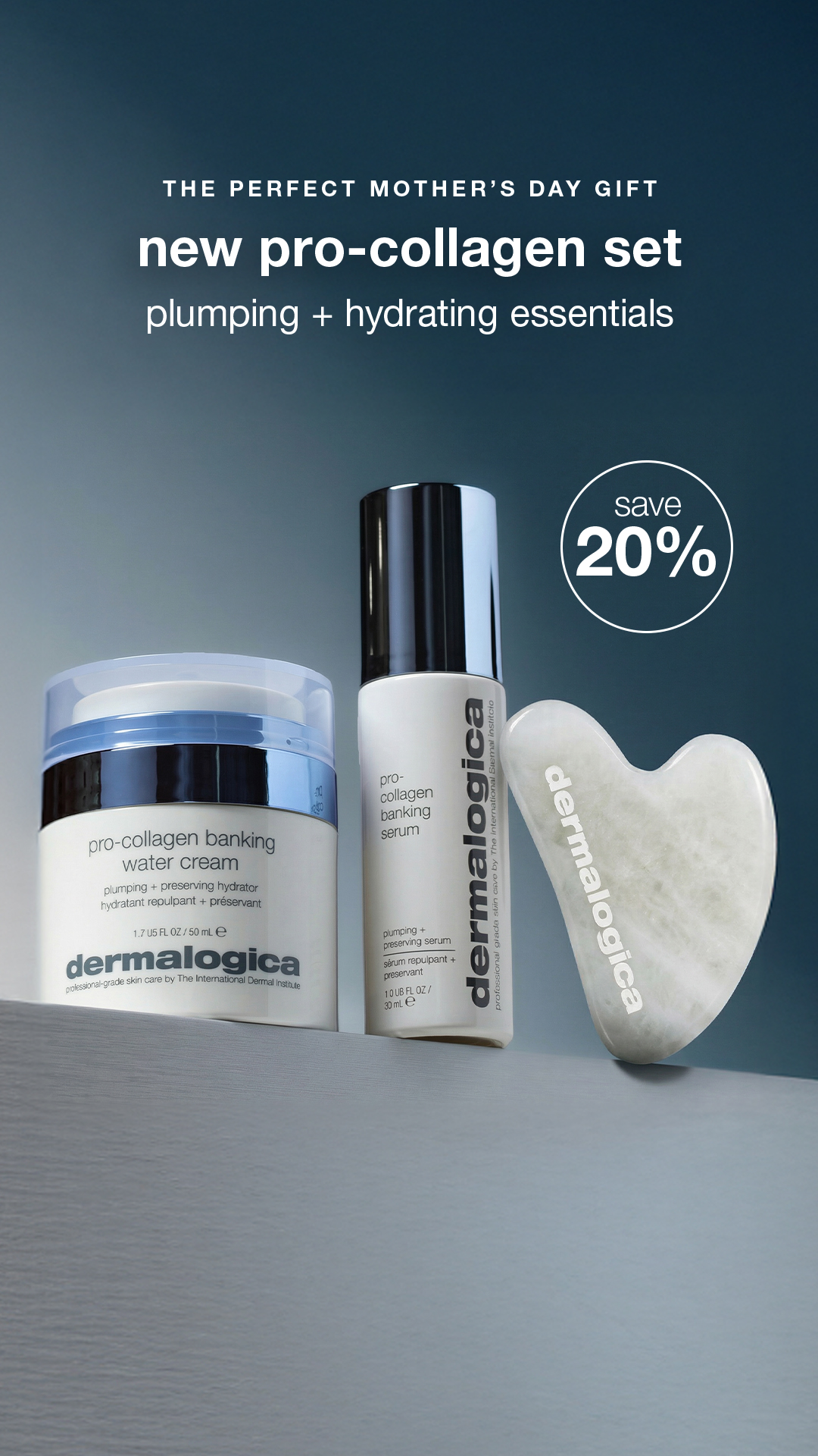 Refresh her ritual this Mother’s Day. Give the gift of deep hydration + collagen preservation for visible bounce, now and into the future. ​