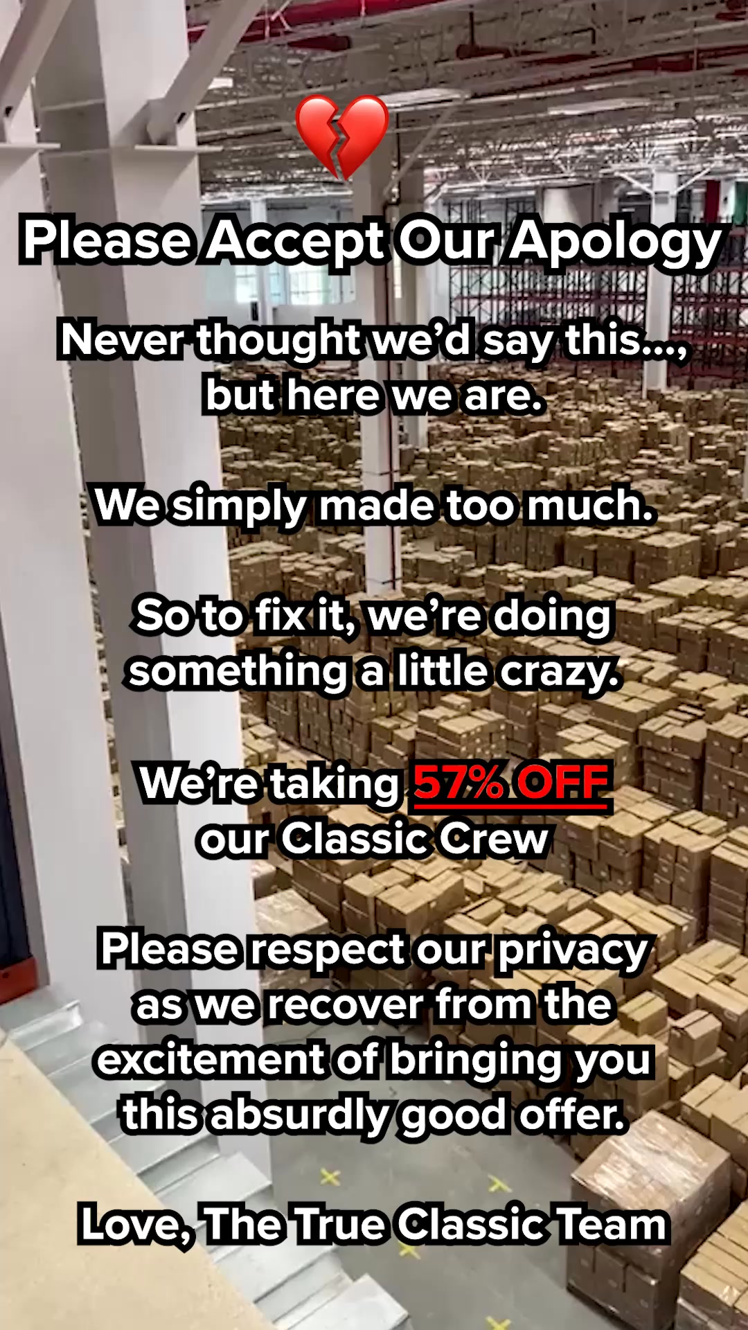 We Made TOO Much!