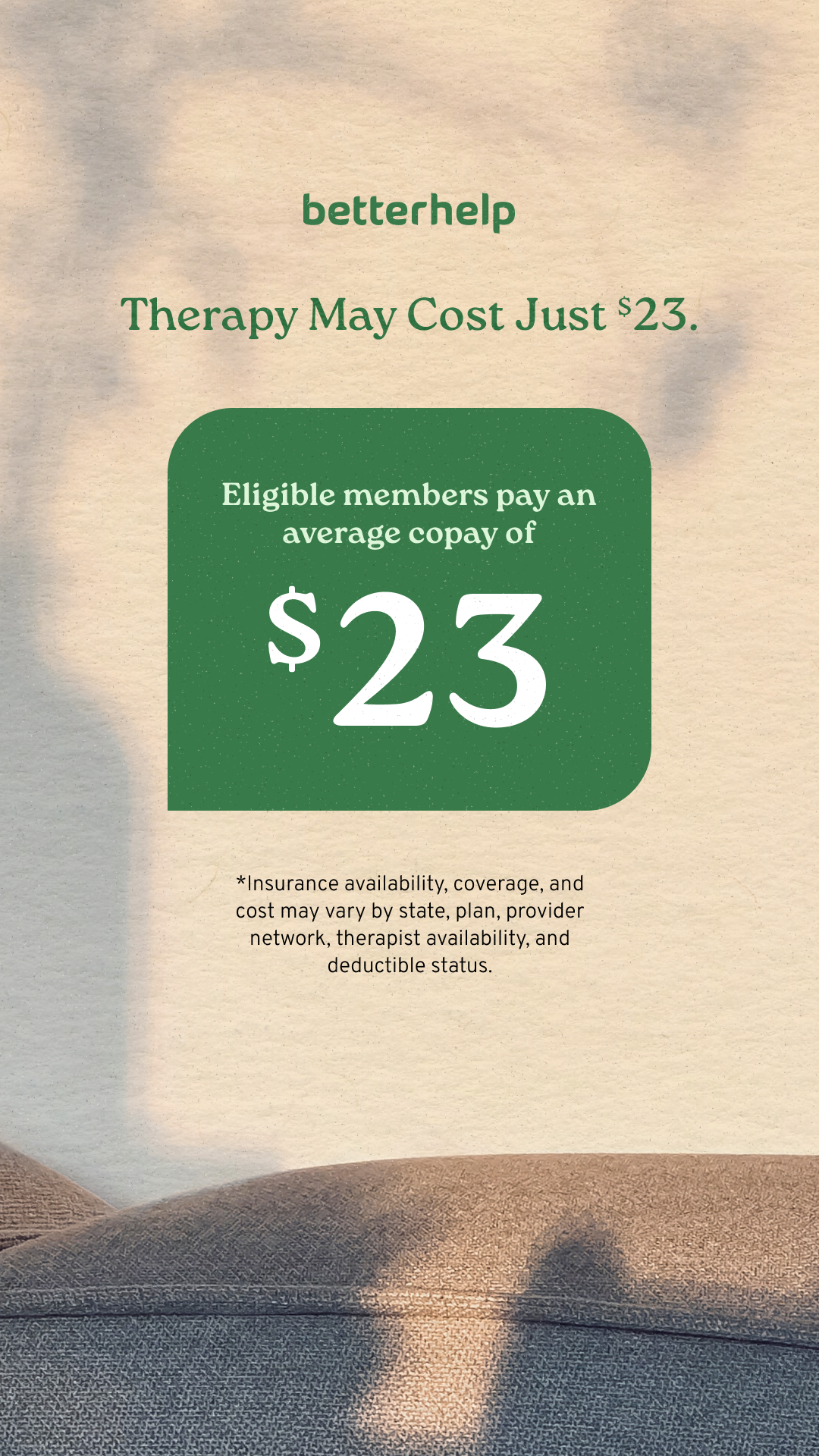 Therapy may now cost less