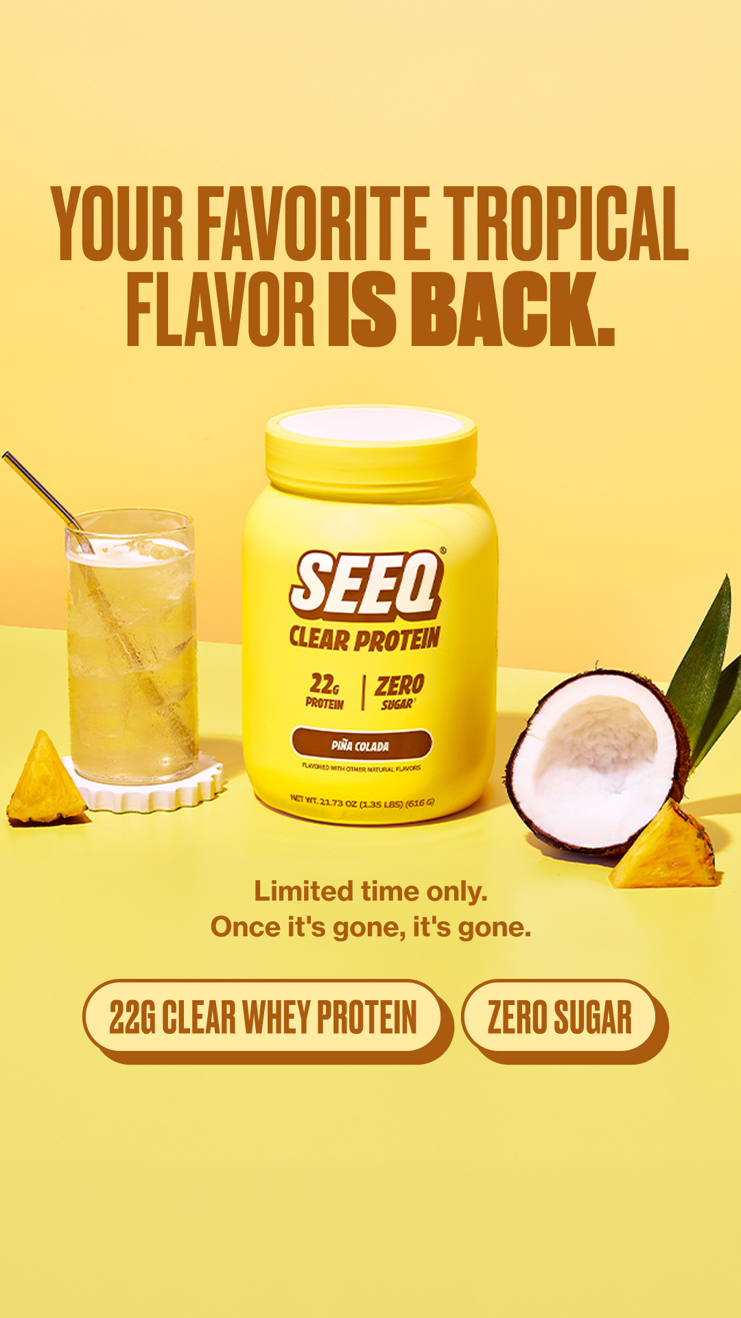 More protein. Way more fun.