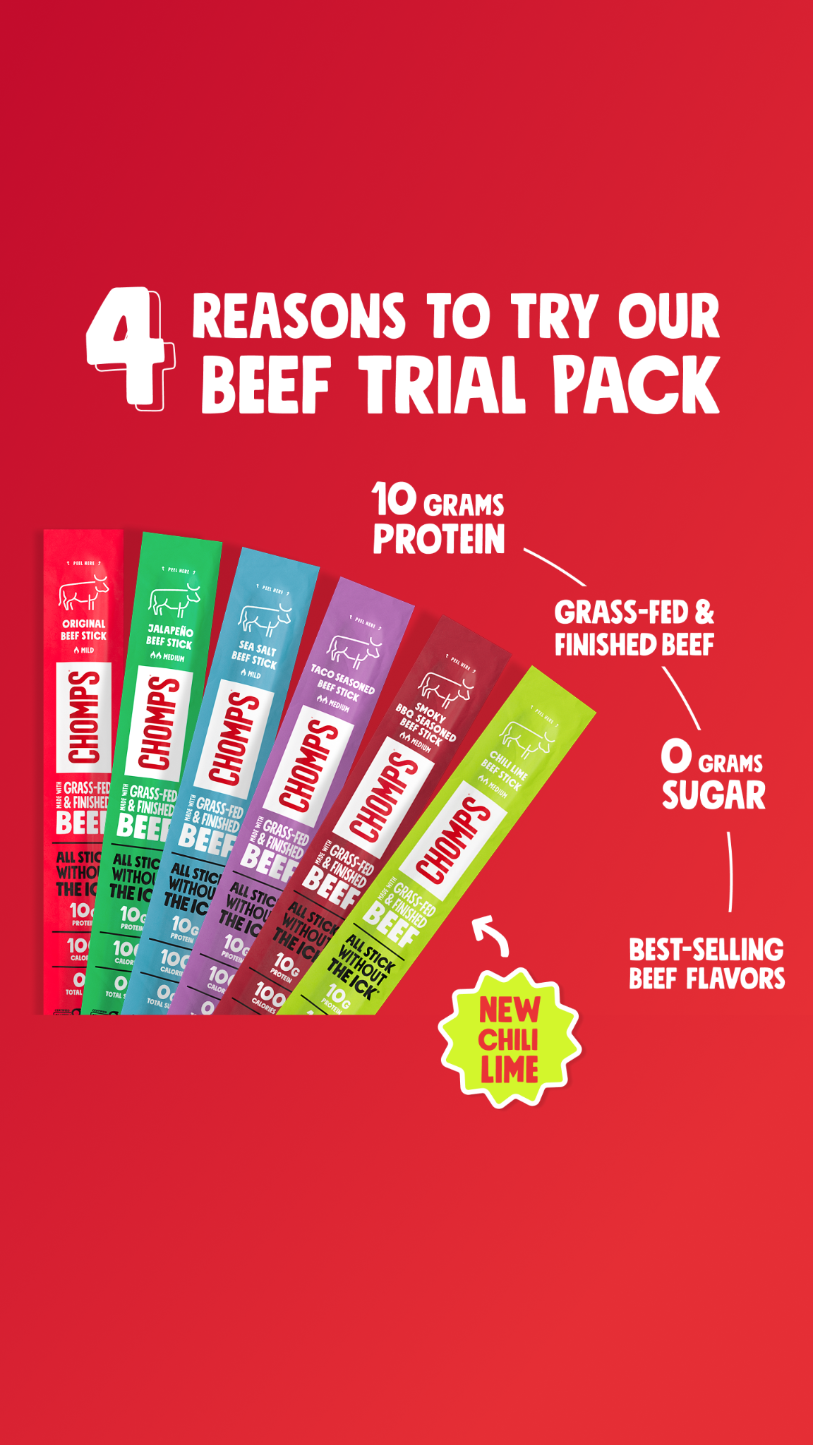 CHOMPS BEEF TRIAL PACK