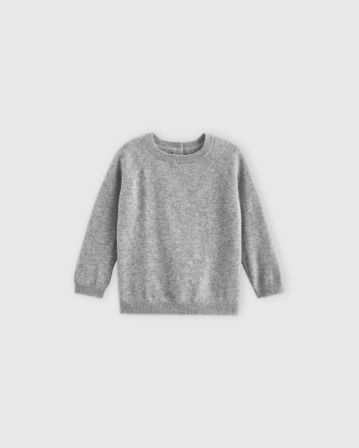 Baby Washable Cashmere Crewneck Sweater