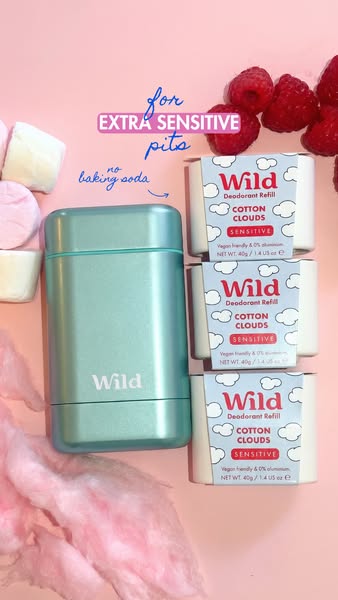 For extra sensitive pits 🐰✨