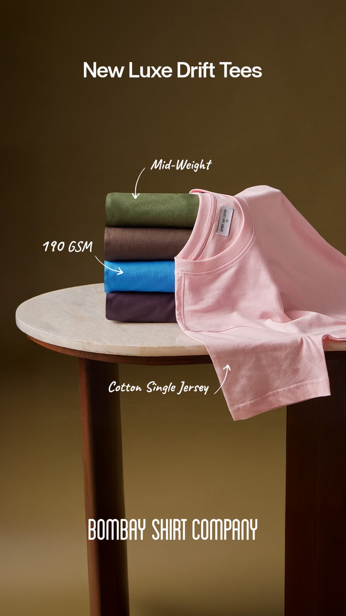 Designed to be worn at home, at work, on holiday and everywhere in between, these t-shirts feel soft, stretchy and effortless.