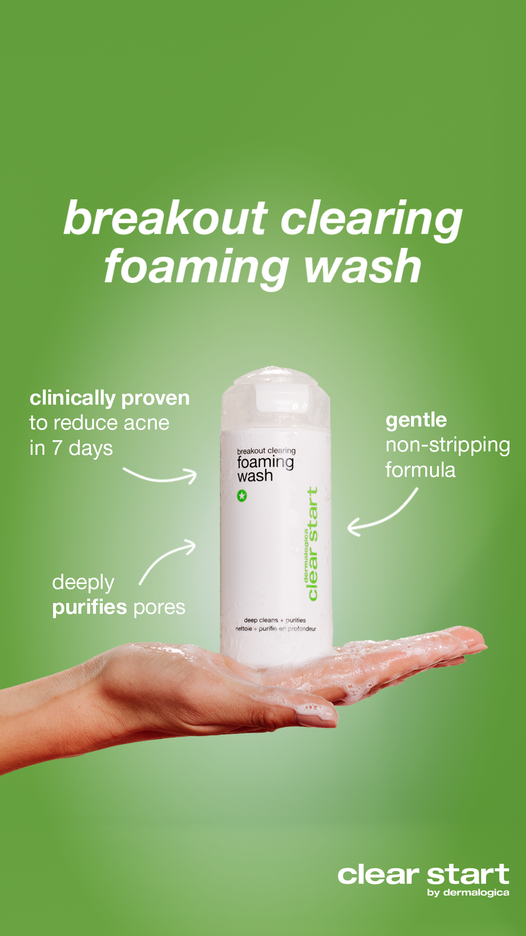 Breakout Clearing Foaming Wash