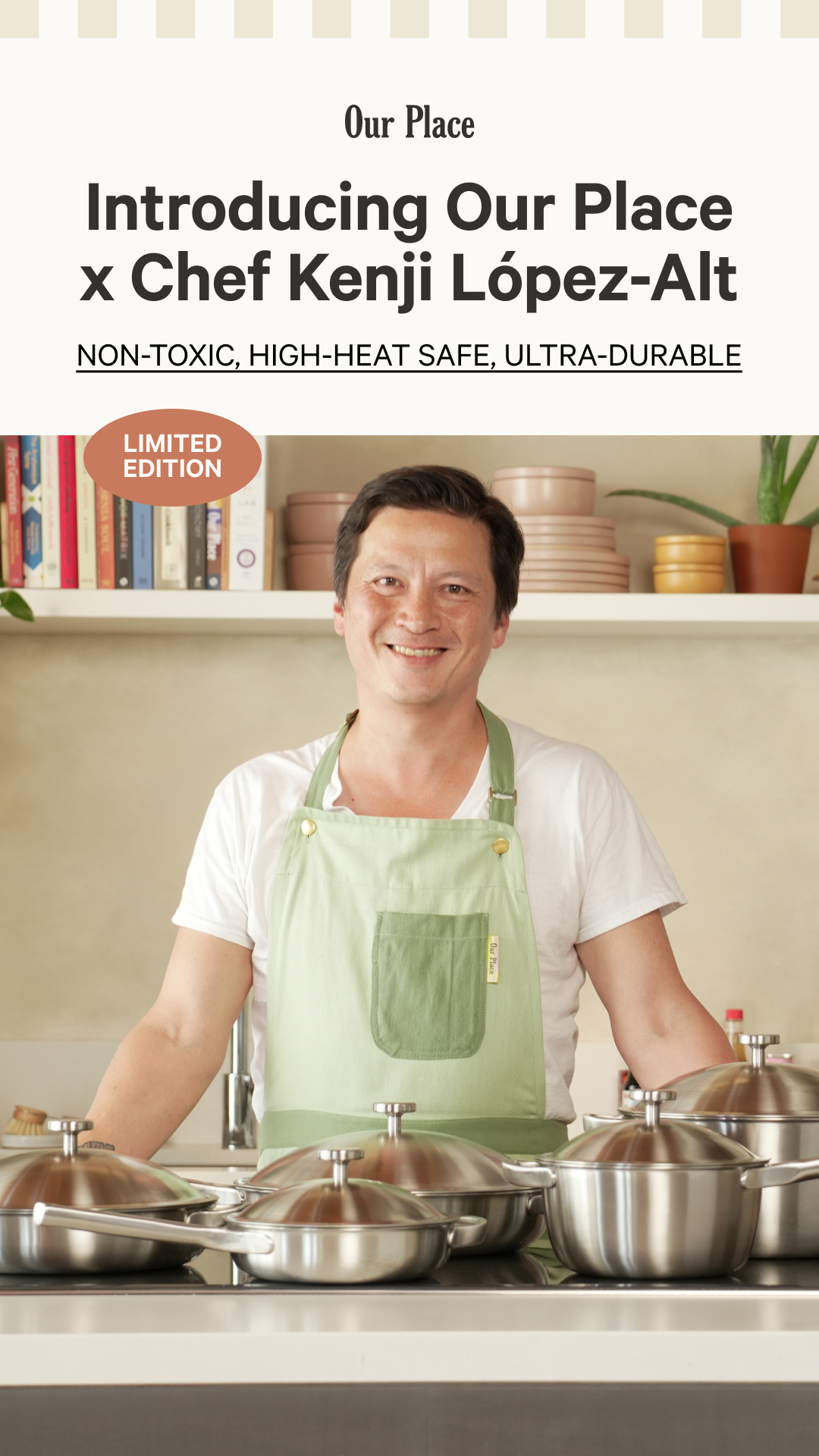 Limited Edition! Brushed Titanium Pro Cookware