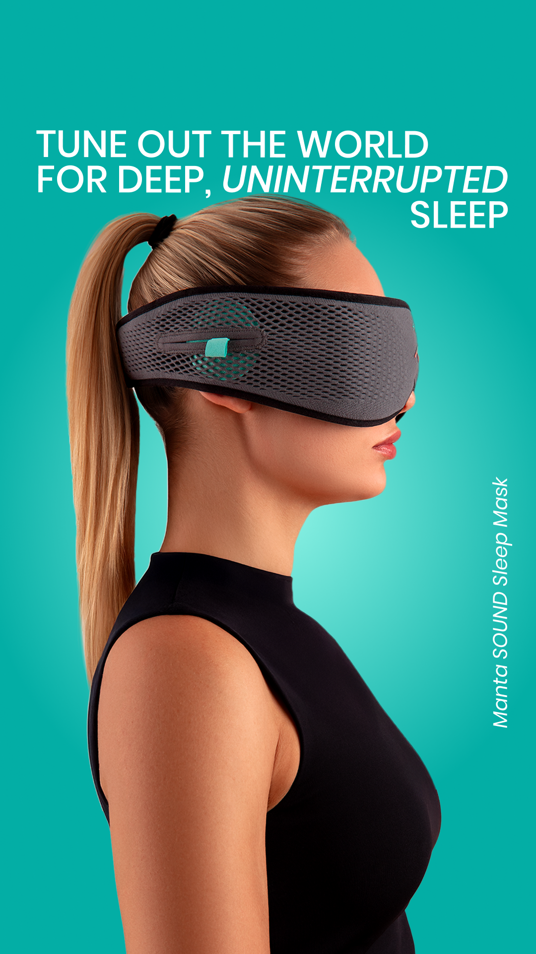 The Most Comfortable Bluetooth® Sleep Mask Yet