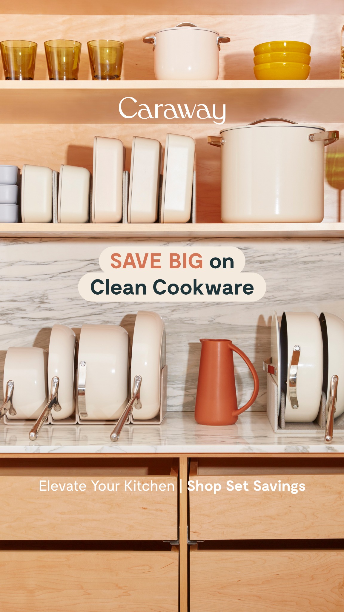 Elevate your kitchen and your standards. Shop set savings on thoughtfully designed cookware made for even heat and seamless cleanup.