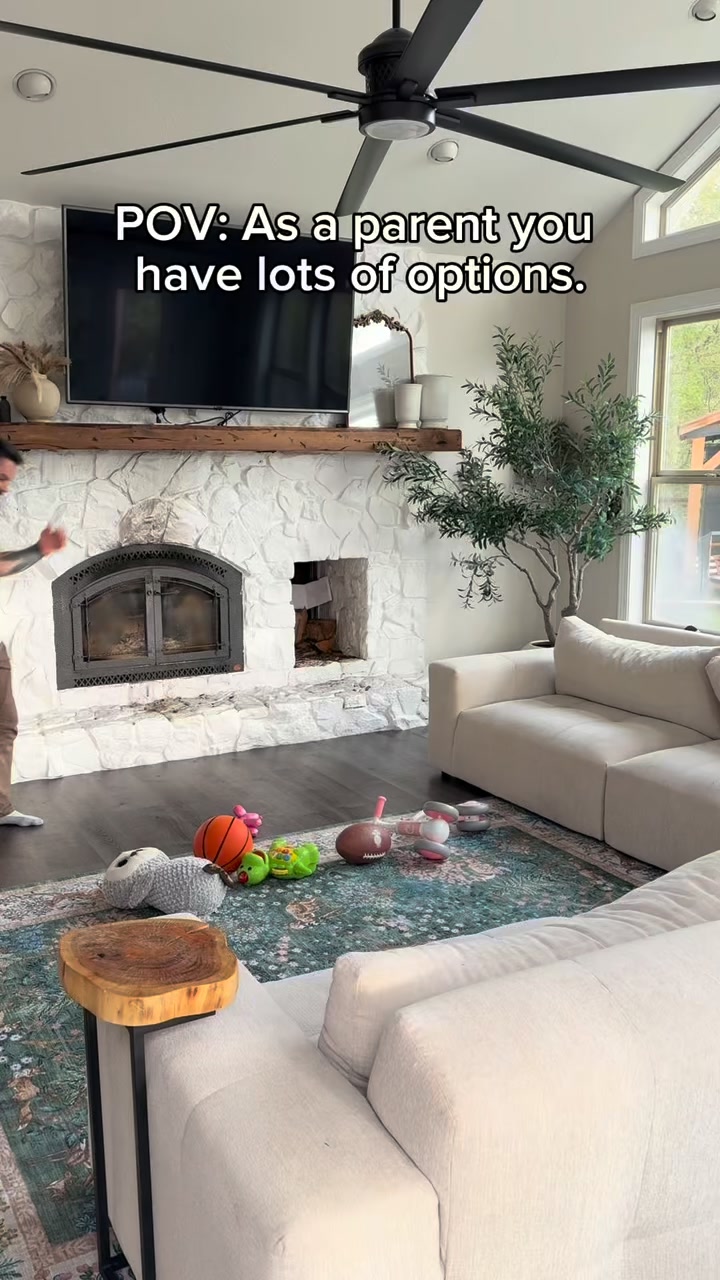 Don’t get me wrong, we love a good family movie night and low stimulation show, but we would much rather play with our Lovevery box together any day of the week!! #LoveveryPartner