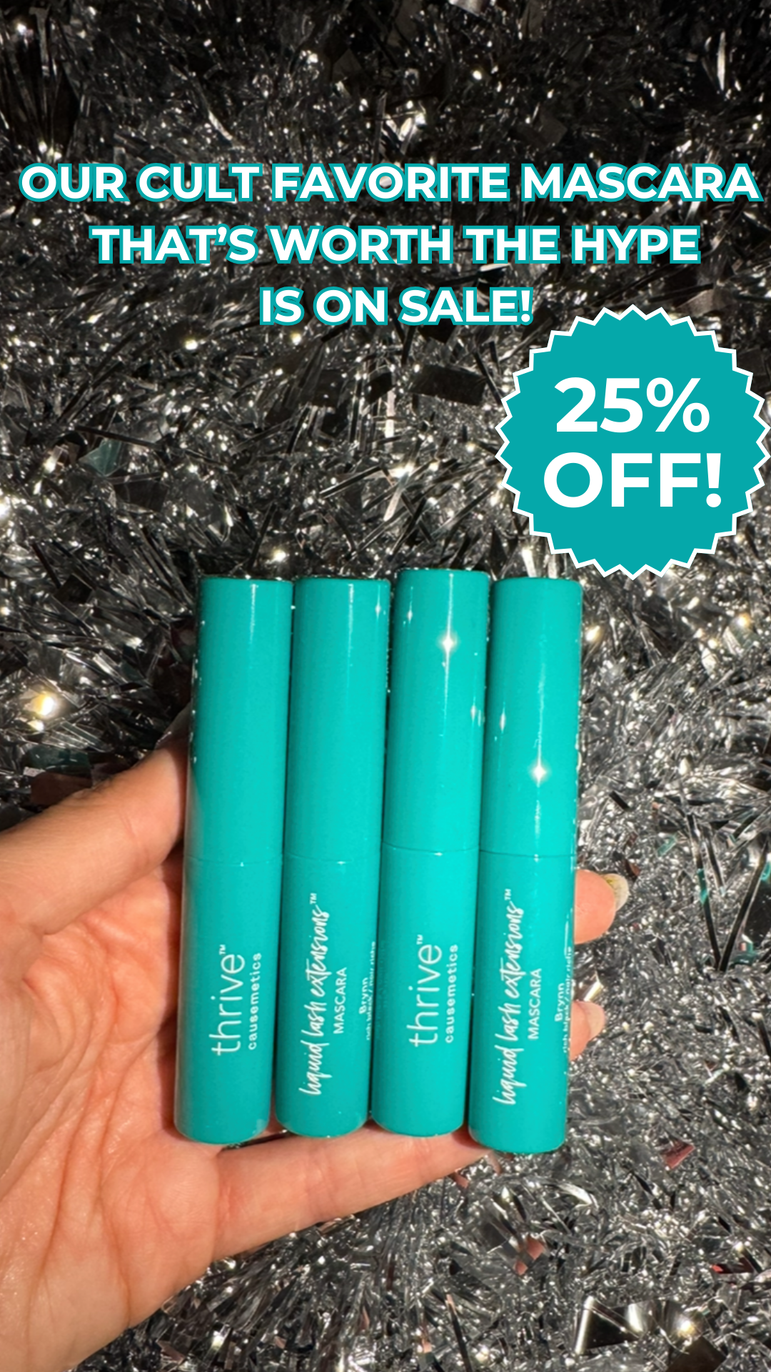 Buy 3 mini mascaras and GET ONE FREE 🛍️ Perfect for gifting, stocking stuffers, or even treating yourself.