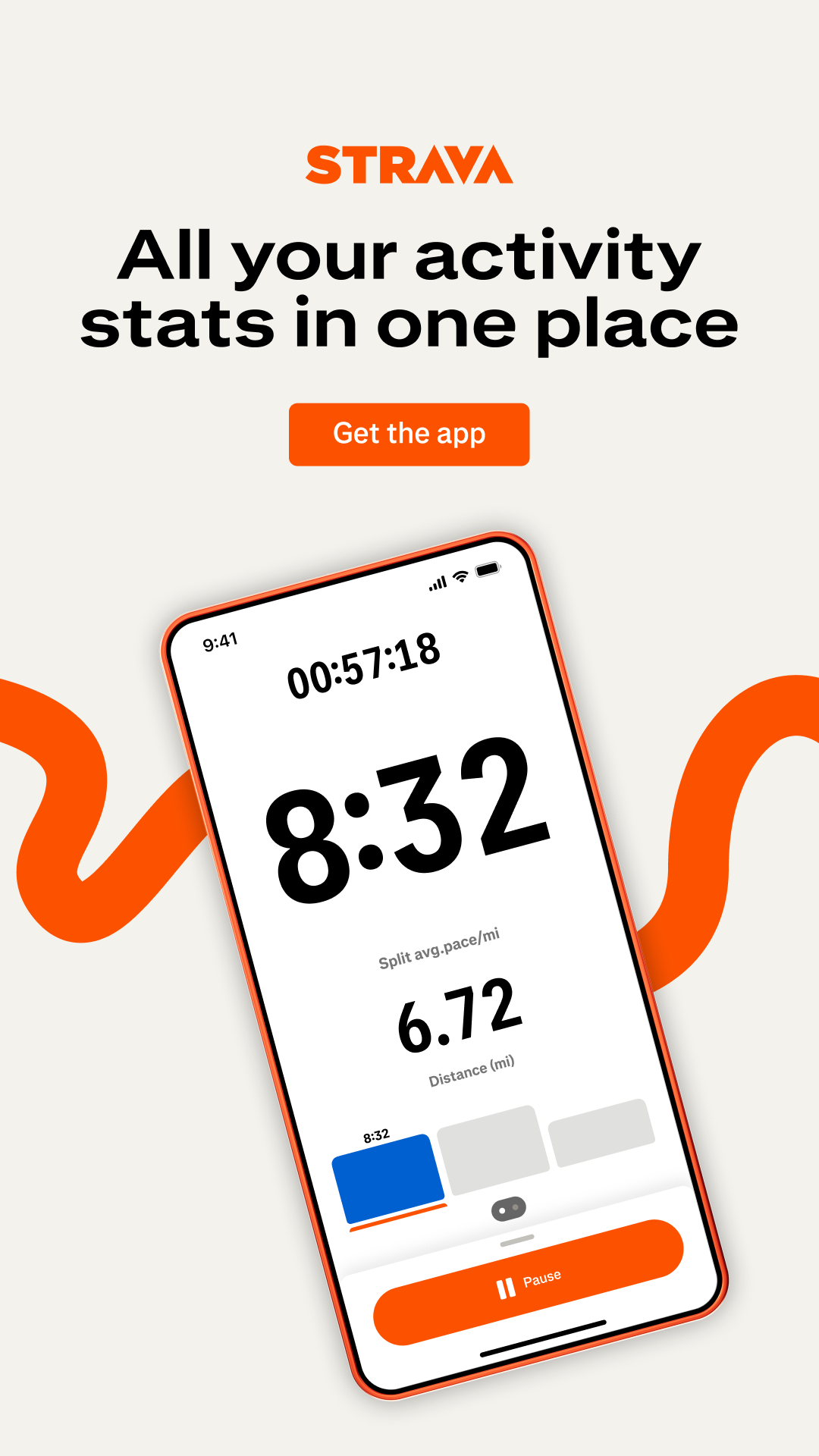 No matter how you move, log it all with Strava.