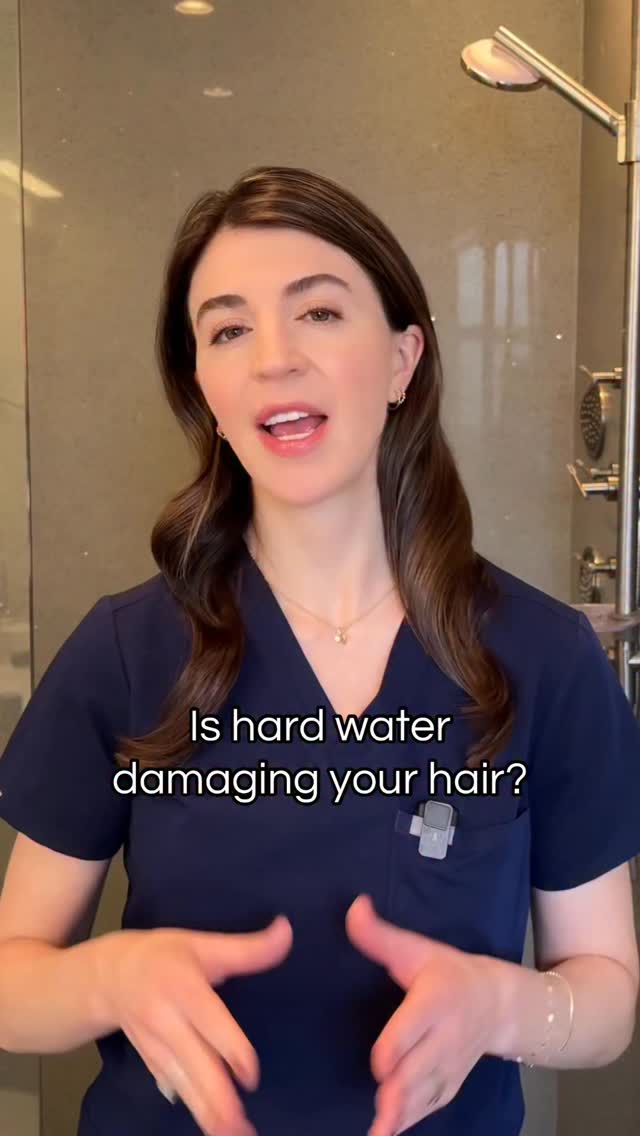 #K18Partner Is your hair looking dull or brassy? @k18hair’s NEW TripleBright Oxidation Defense Purple Shampoo helps remove hard water buildup, neutralizes brassiness and helps prevent future buildup. I have been using th