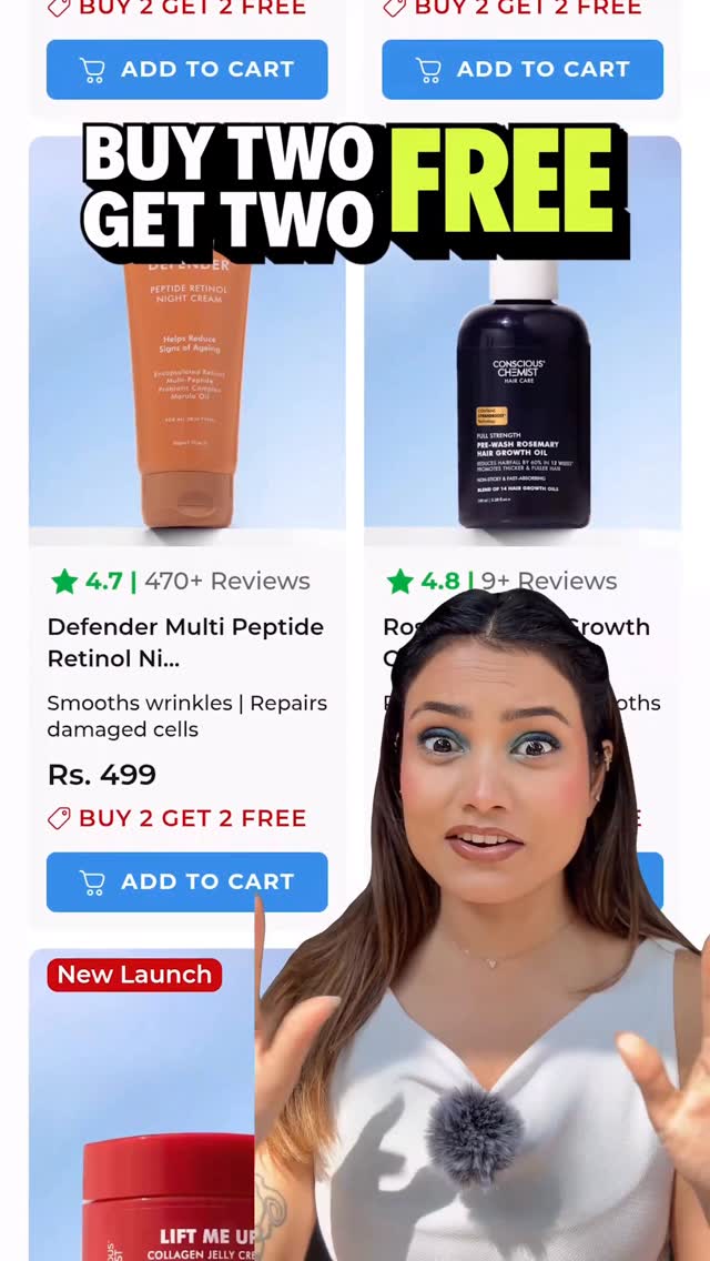B2G2 sale is live on @consciouschemistindia 
.
.
.
.
.
.
.
#ad #b2g2 #sale #skincaresale