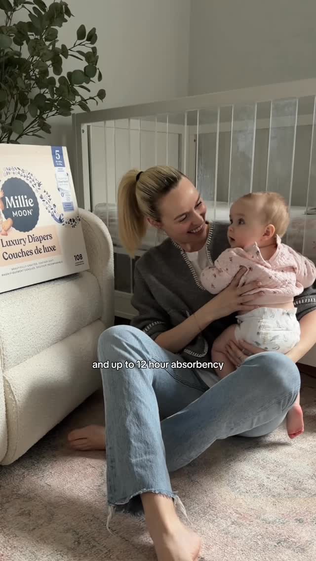 Softness starts here ☁️✨

Millie Moon Luxry Diapers  are expertly crafted with CloudTouch™ Softness for ultimate comfort.

Available at Loblaws 🛒