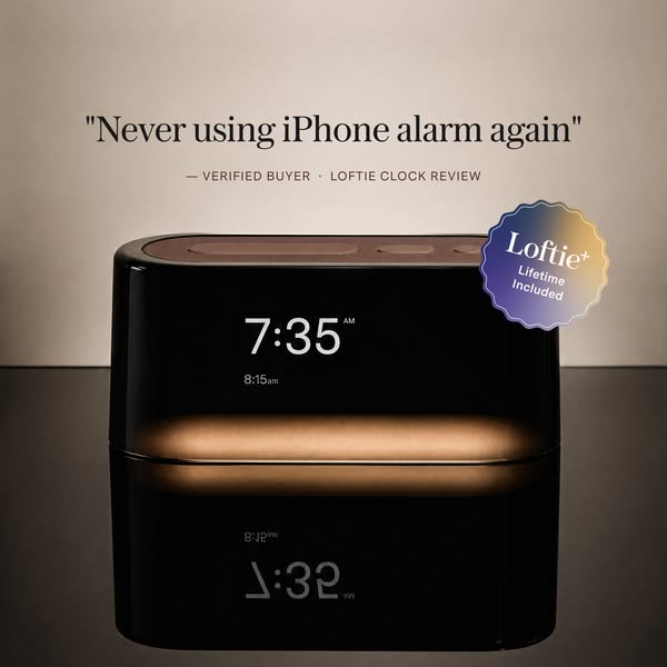 Buy a Loftie Clock, get FREE Loftie+ for life. Limited time.