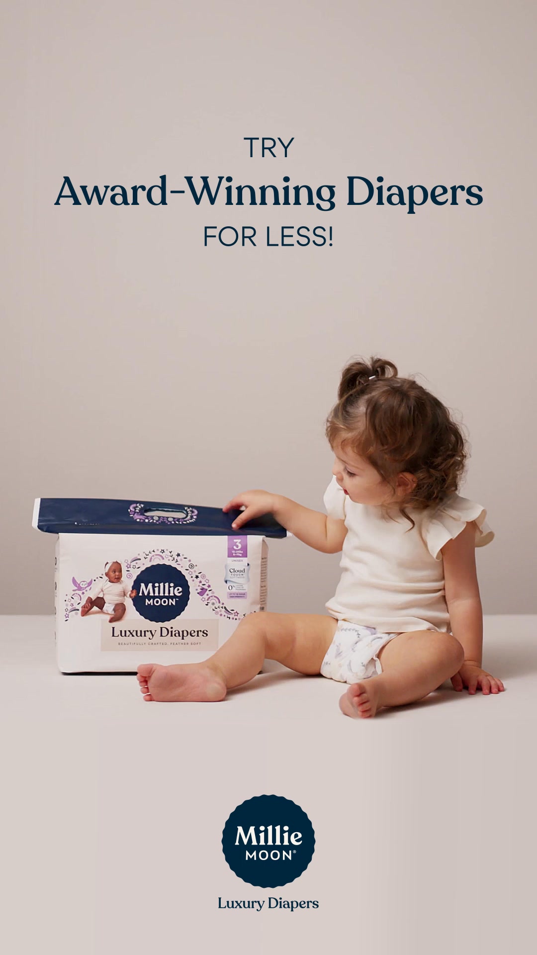 Still waiting to try Millie Moon Luxury Diapers? We've made it even easier 🤩

Our NEW Convenience Bags are available at Target from only $8.99, meaning you can try the award-winning diaper FOR LESS!

Only Millie Moon has