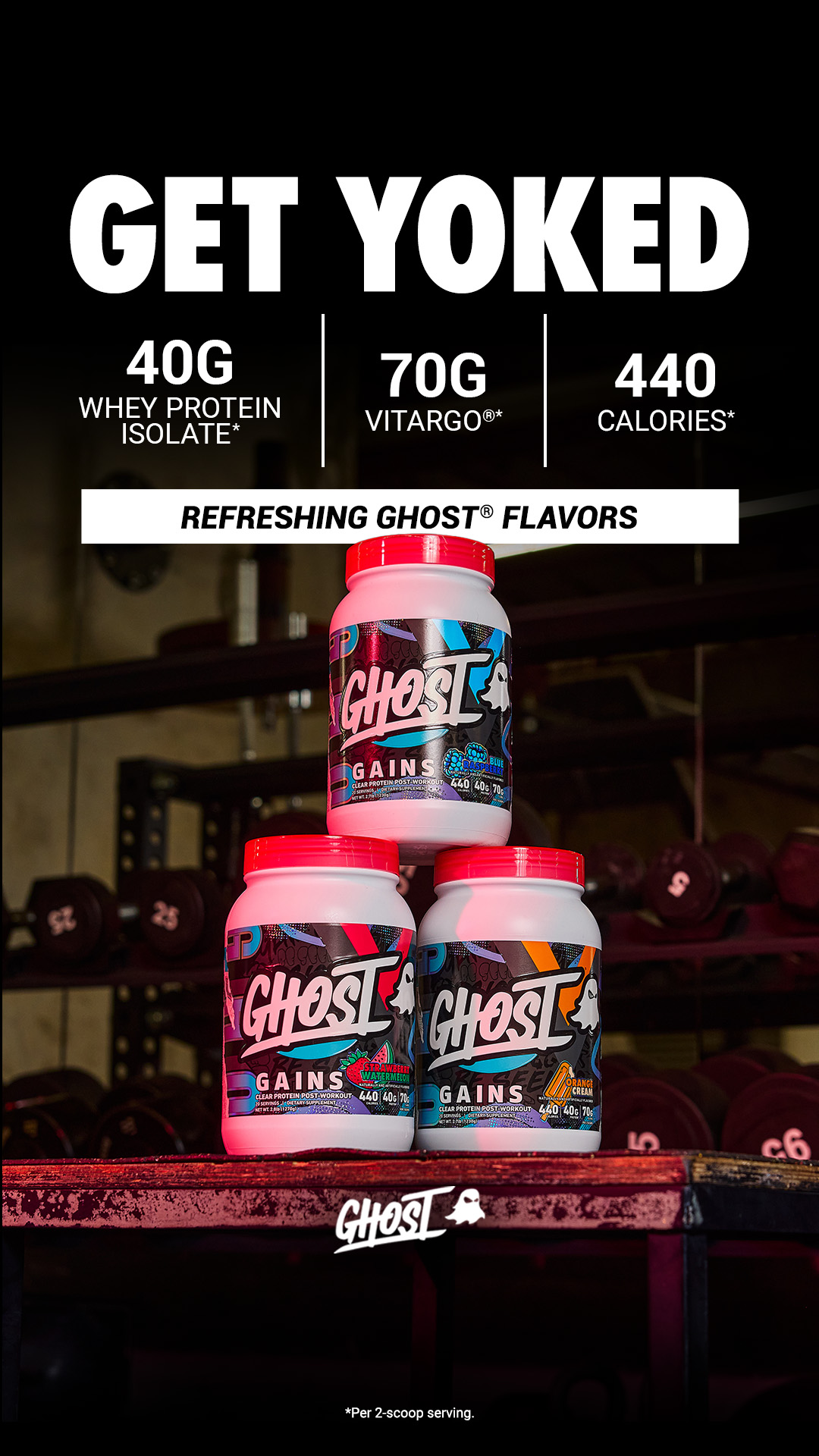 GHOST® CLEAR GAINS