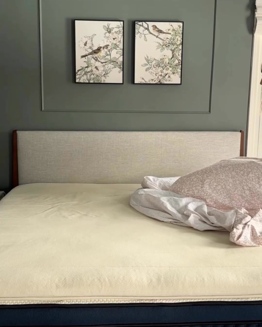 "He slept cool and I was warm and cozy with the softest sheets I've ever slept on."