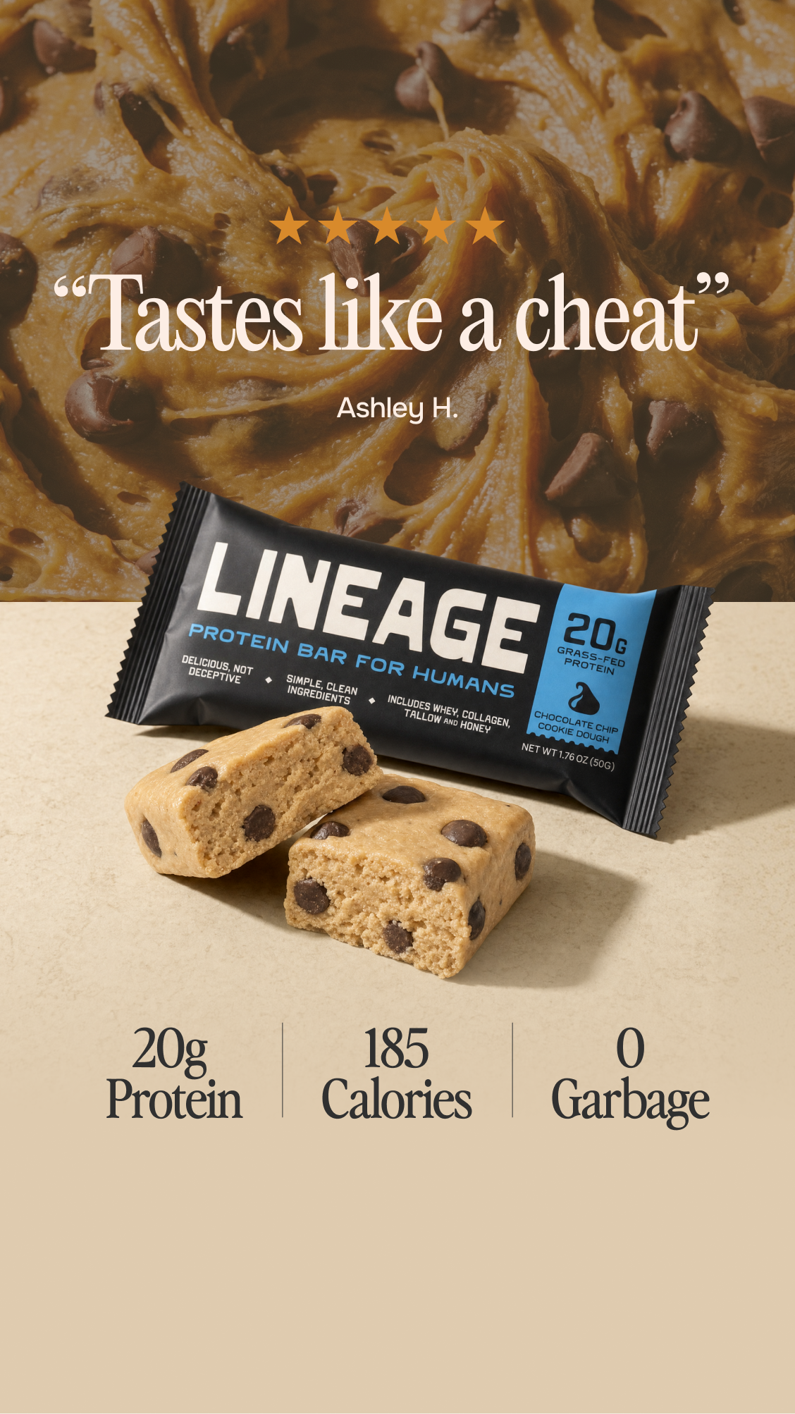 No seed oils. No sugar alcohols. No gums. No excuses.