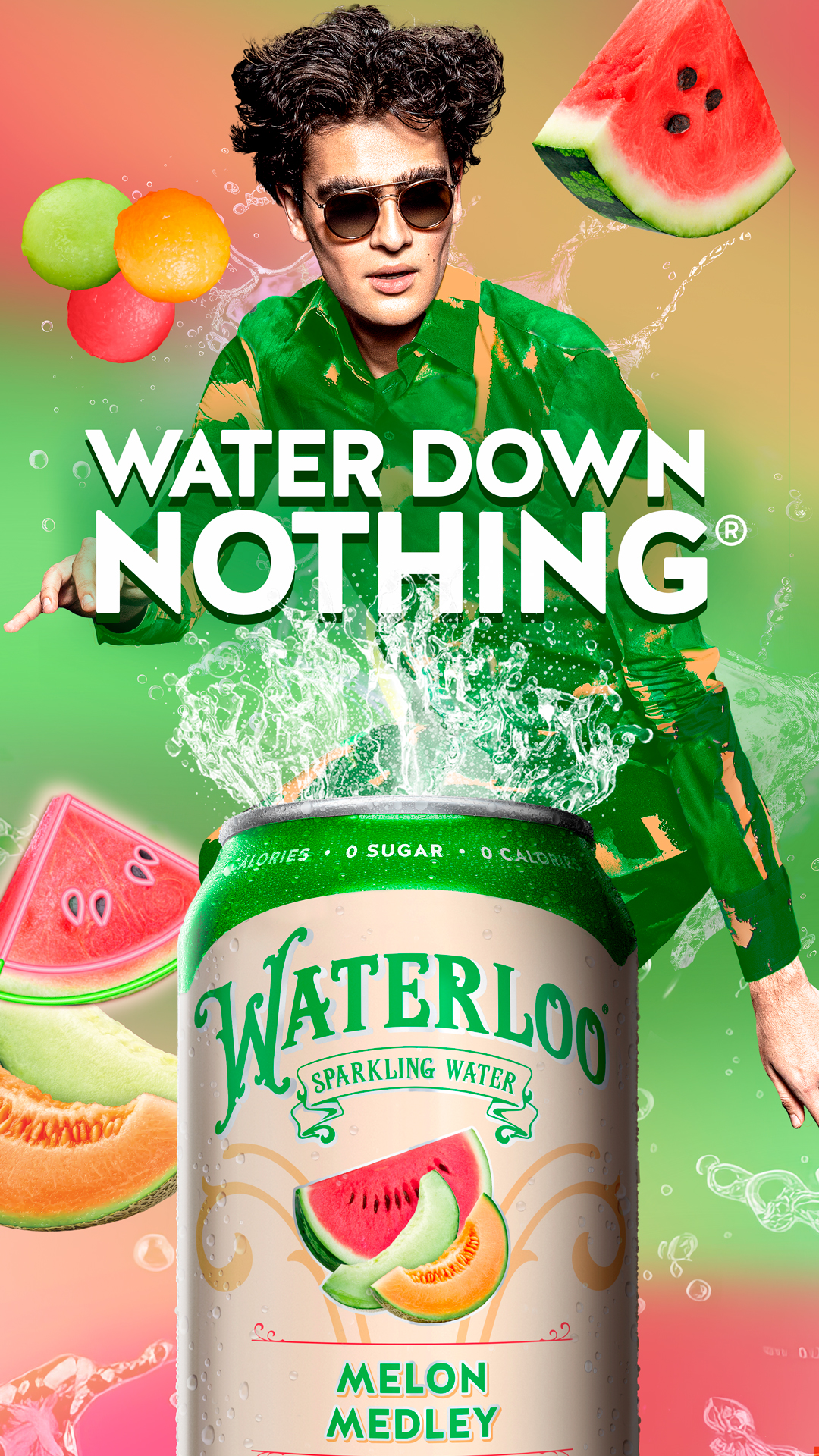 NEW! For the love of flavor – anytime. Effortless hydration with nothing to count – ZERO calories, sugar or sweeteners. Go full flavor every day™