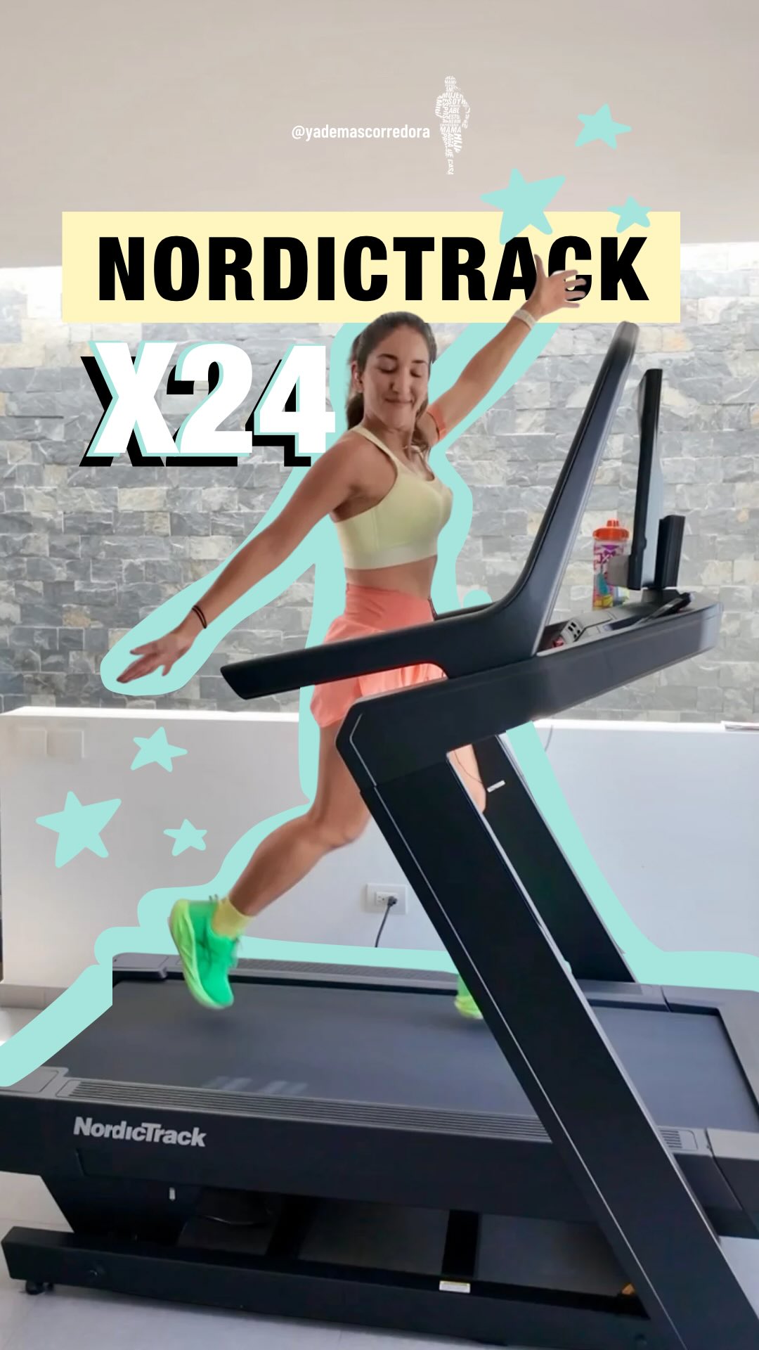 🙃 10 razones para aburrirte en mi caminadora… 🙃

1️⃣ Corre hasta ritmos de 3:20/km.
2️⃣ Tiene inclinación de hasta 40% y descenso de -6%.
3️⃣ Su amortiguación cuida tus articulaciones.
4️⃣ IFit te lleva por rutas y entre