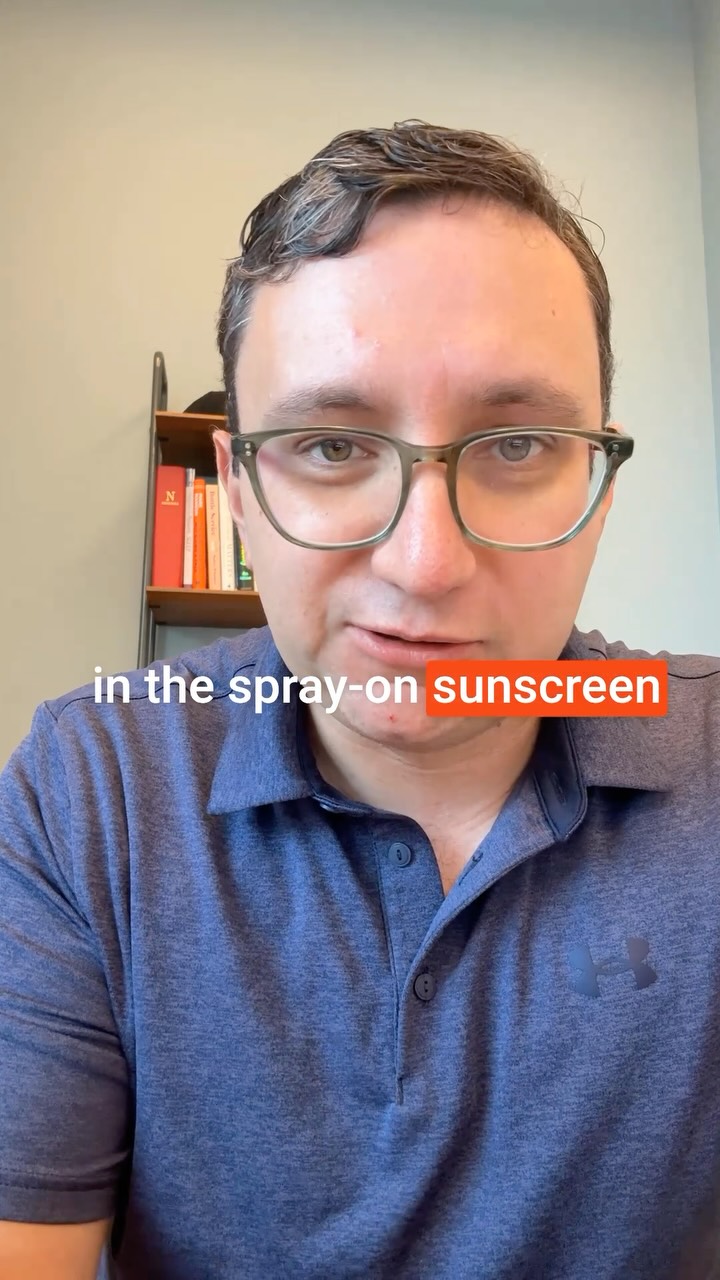 The hardest part of sunscreen isn’t remembering to put it on....it’s the aftermath — greasy hands, a squirming kid, and not a sink in sight. 🙃

Spray sunscreen was supposed to fix this. Instead, half the bottle drifts of