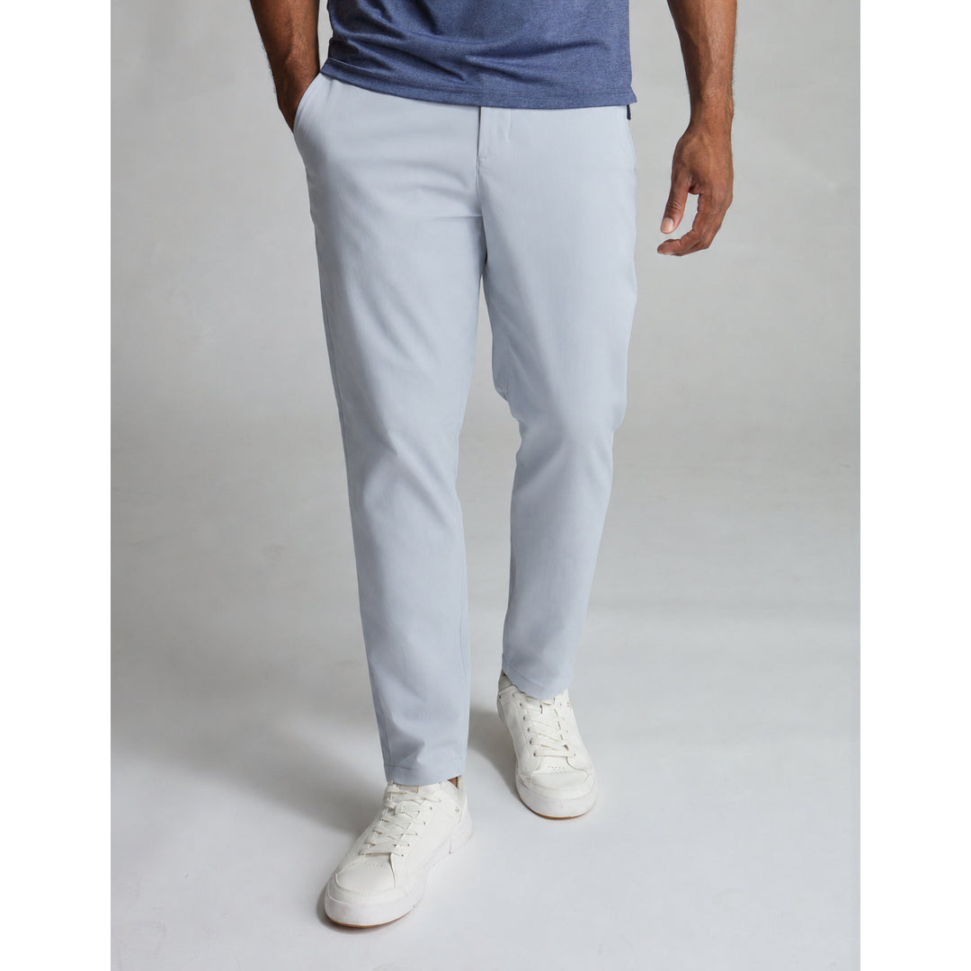 Stretch Khakis - Light Gray - Slim Fit (The Ernie Musks)