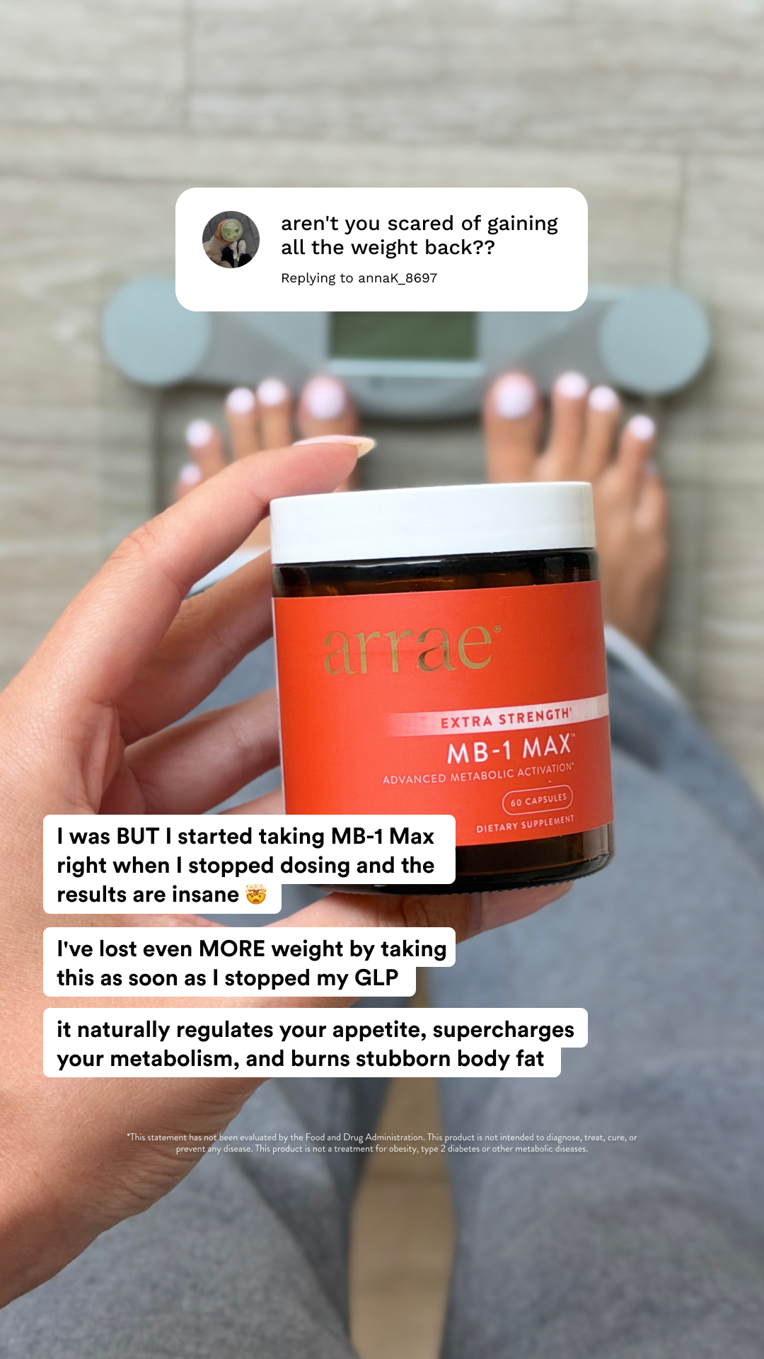 Maintain Your Weight Loss with MB-1 Max