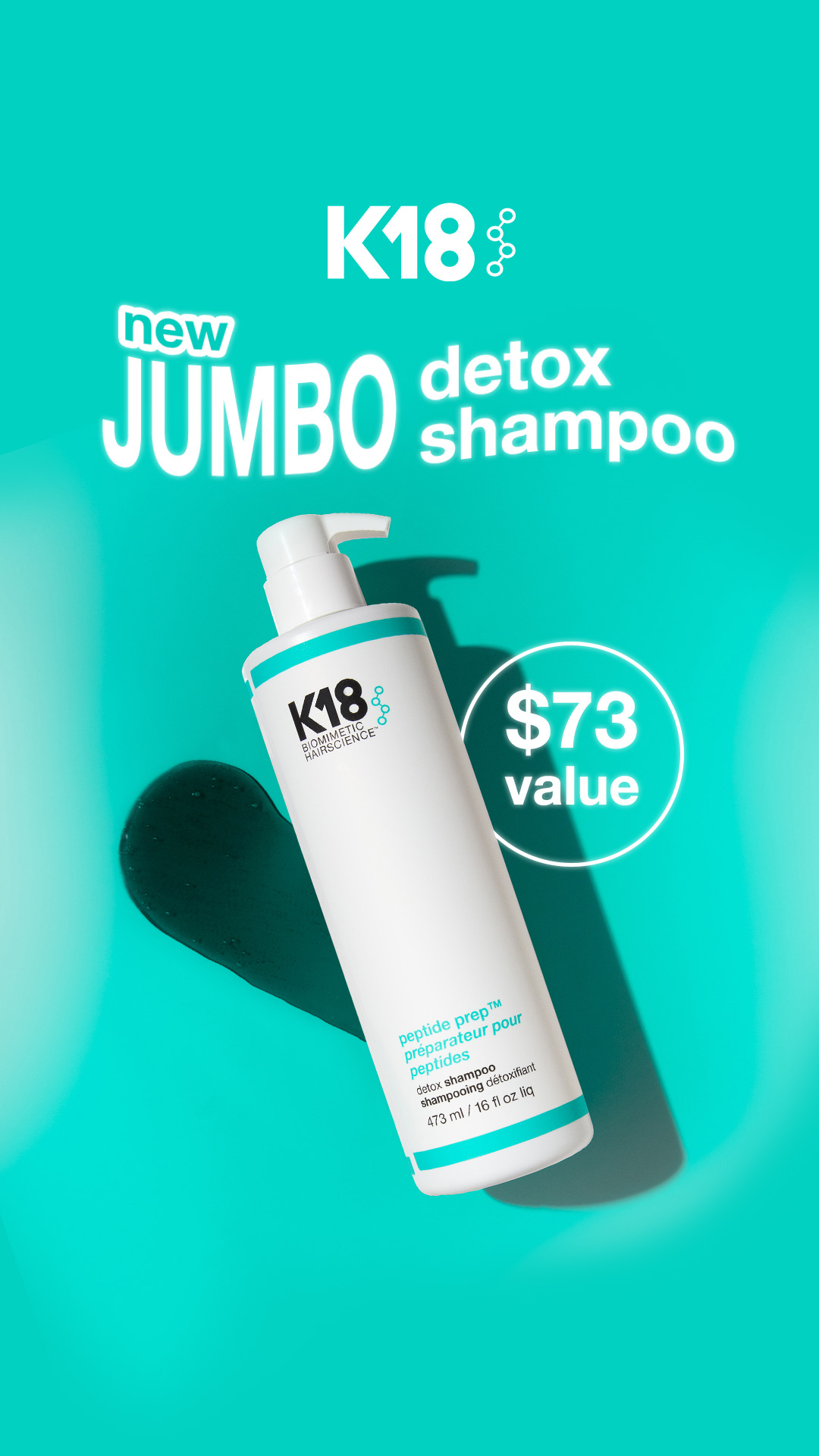 JUMBO detox = more clean hair