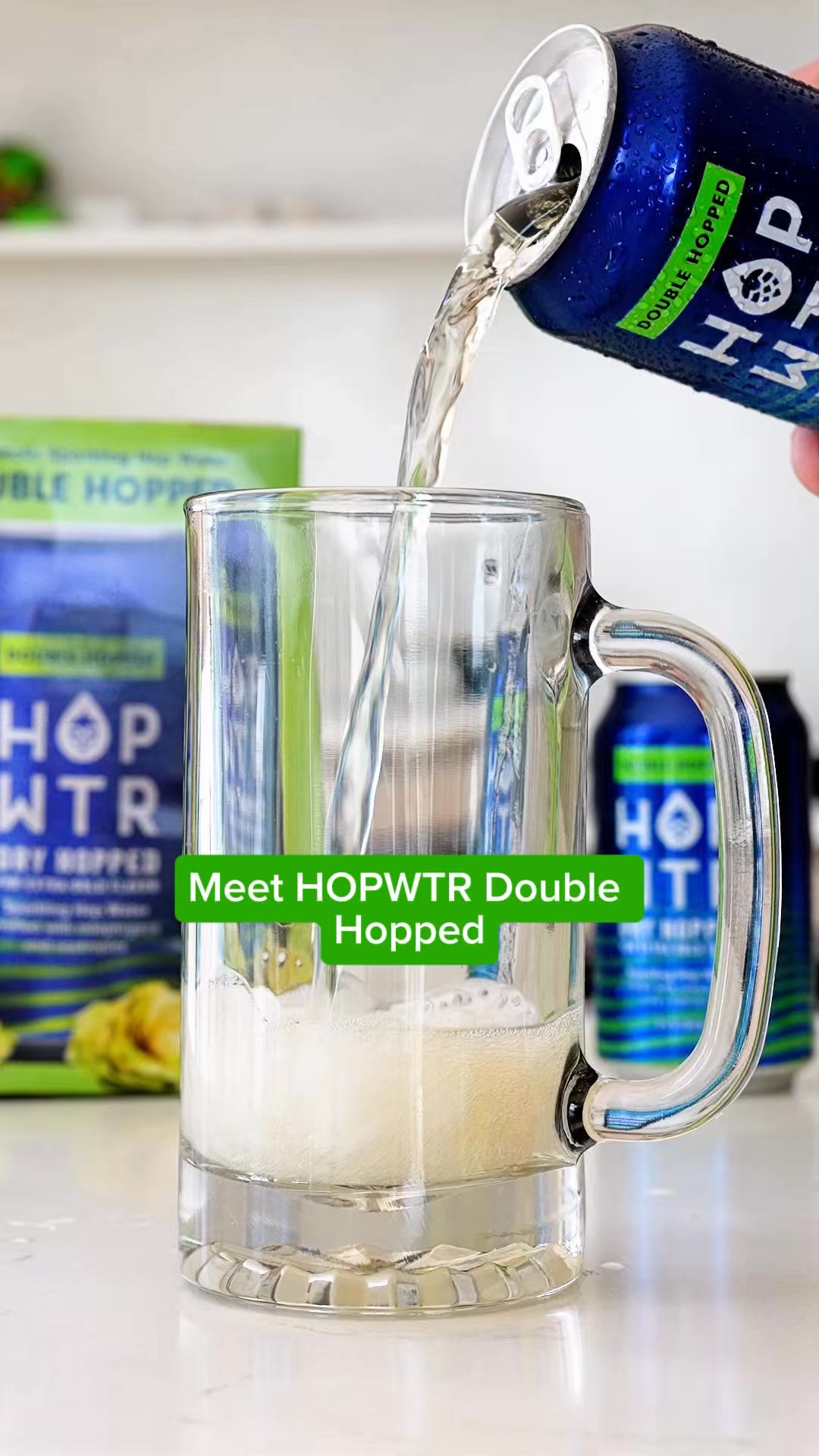 There’s a better way to relax. HOPWTR blends refreshing hops with adaptogens and nootropics for a crisp, non-alcoholic sip anytime, anywhere.