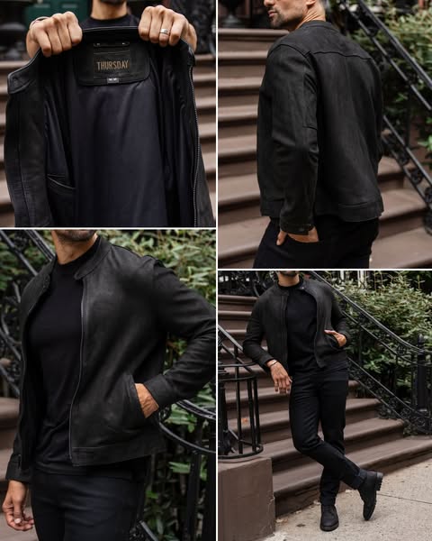 New Black Matte Racer Thursday Jacket🧥
💥 Made with Rugged & Resilient Black Matte Leather & Life-Long Lasting Hardware - All at the Lowest Sustainable Price Possible.