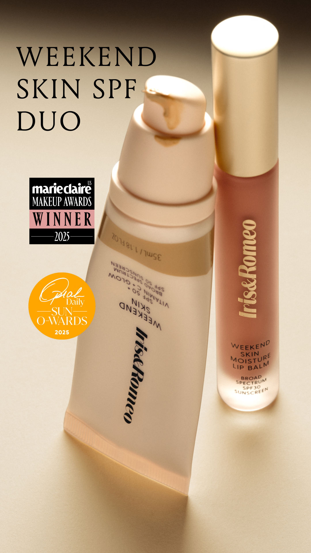 15% Off Weekend Skin SPF Duo