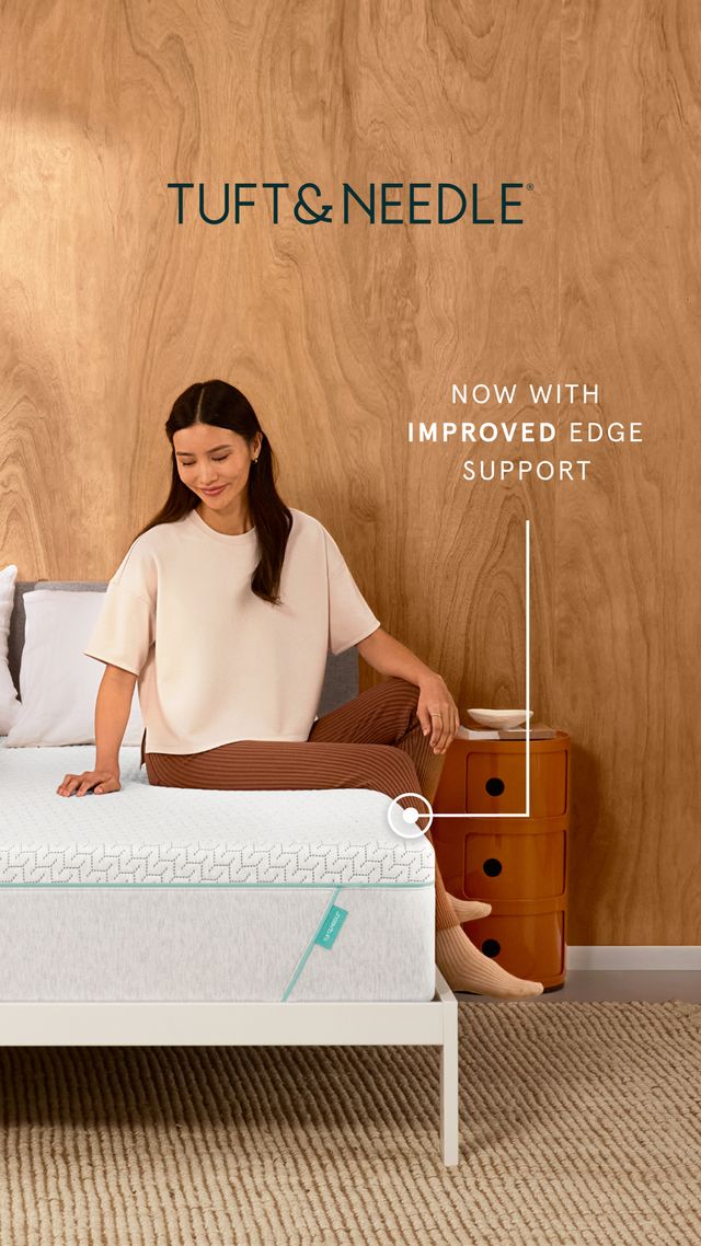 Don't settle for a mattress that only works in the middle. Experience the stability of responsive comfort, right up to the very edge.