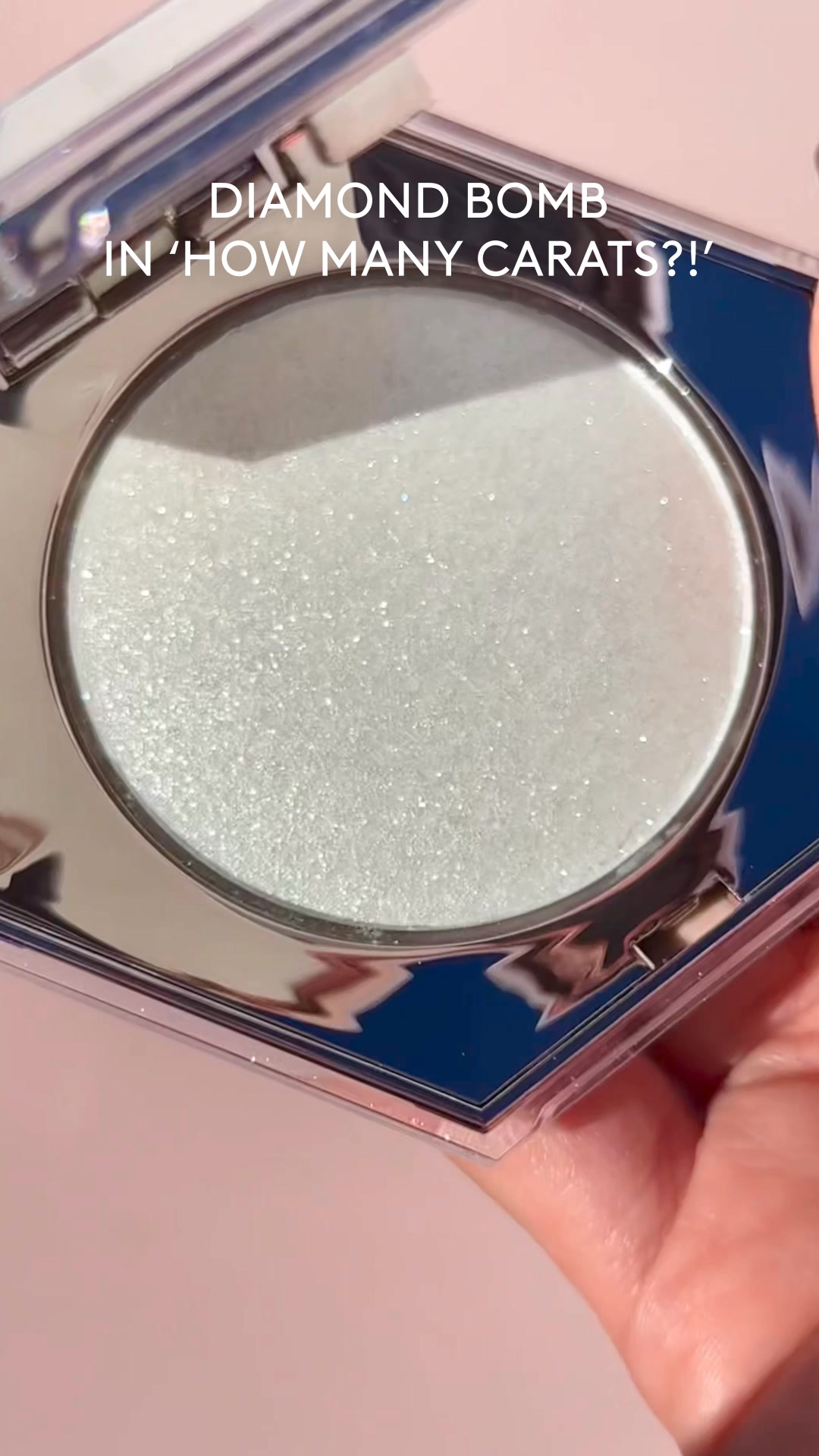 Drip yourself in diamonds. 💎💦 Swipe on the final, shimmering touch with Diamond Bomb All-Over Diamond Veil.