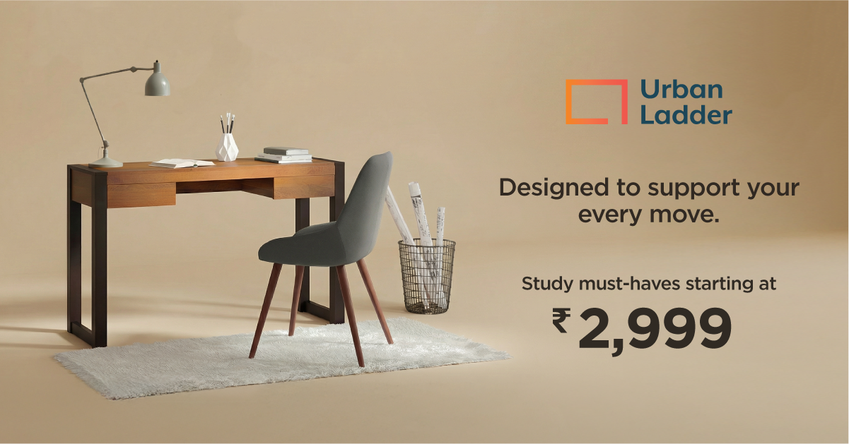 Refresh your home with up to 70% off on Urban Ladder furniture. Enjoy no-cost EMI and assured warranty 🌟
