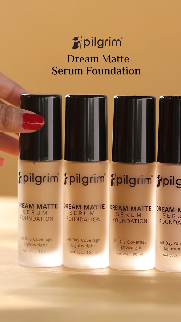 Steal the spotlight with a flawless base! 🌟 Our foundation is the star of your glam story—because every great look begins with perfection. ✨ 

Skincare infused foundation is the only way to go — switch to Dream Matte Ser