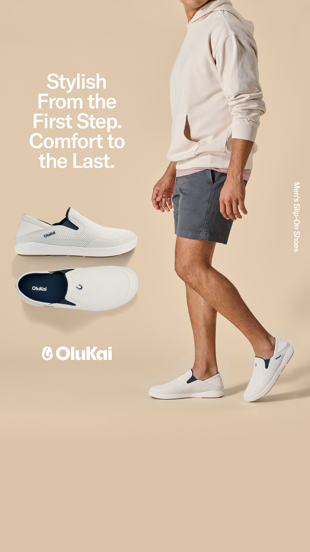 Slip On. Step Out.
