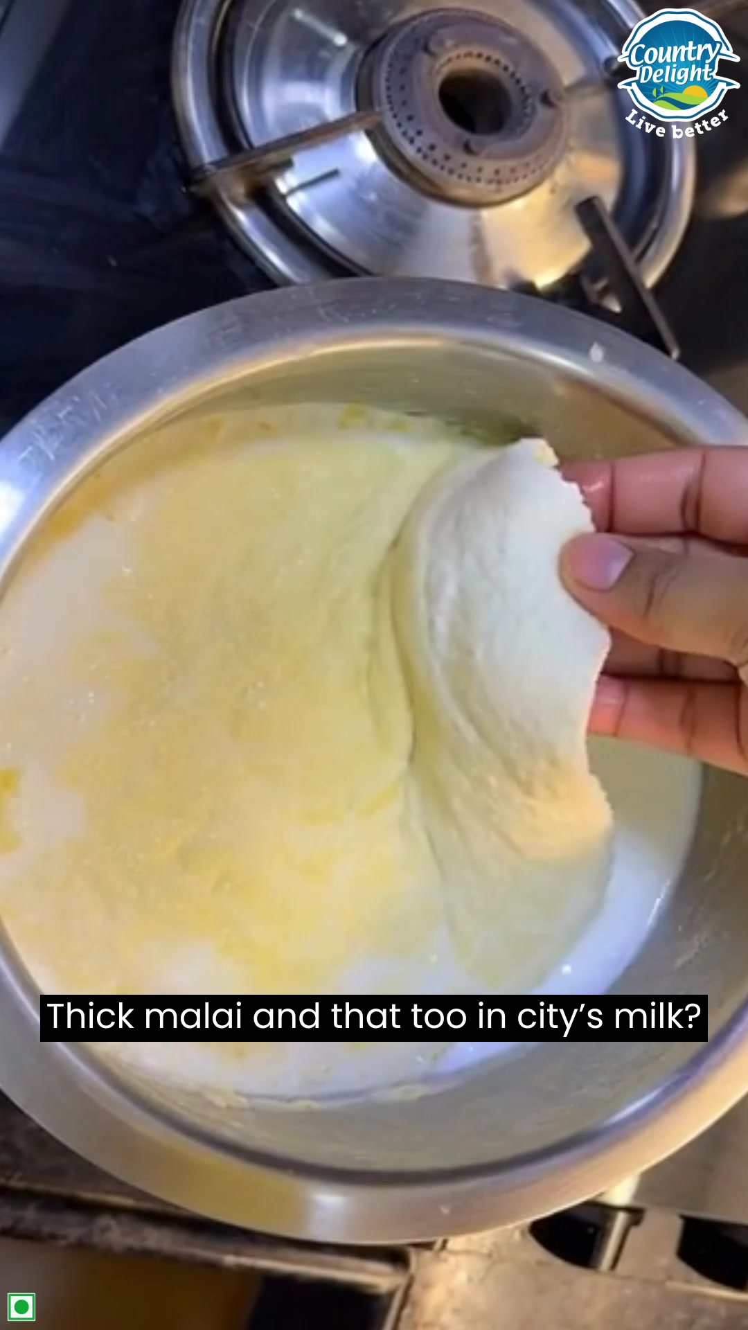 Wish your glass of Cow Milk had more malai?

🪄✨ Country Delight has granted your wish with Creamy Cow Milk ✨🪄