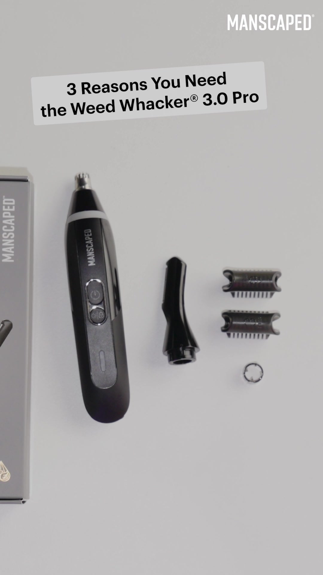 Unwanted nose, ear, AND brow hair? 🧠 Handled. 💪
The NEW Weed Whacker® 3.0 Pro by MANSCAPED® is your secret tool:
🔦 LED spotlight
✂️ SkinSafe® technology
🔐 Travel lock
🔥 Now eyebrow-approved

Built to perform. Designed to