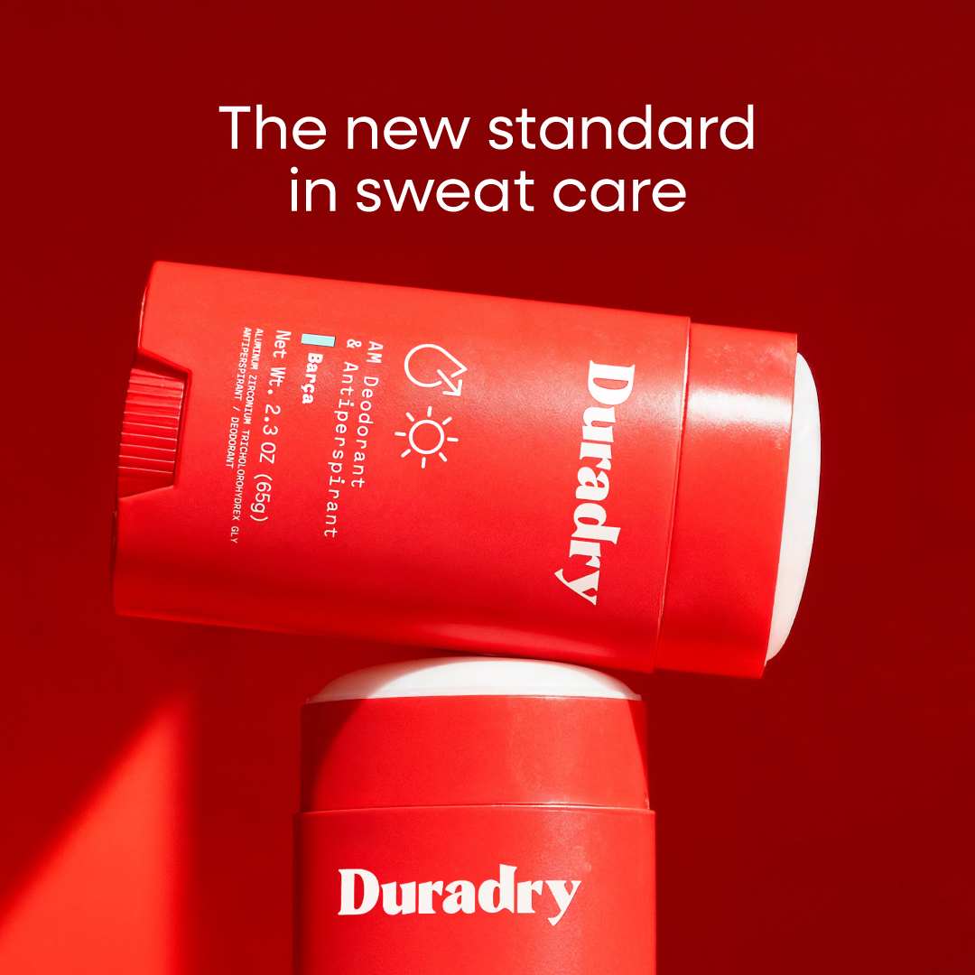 Duradry delivers all-day dryness—without the distraction.