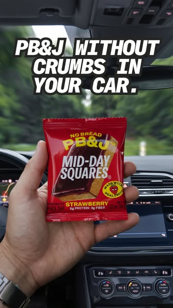 Try our NEW PB&J at Mid-Day Squares 💪