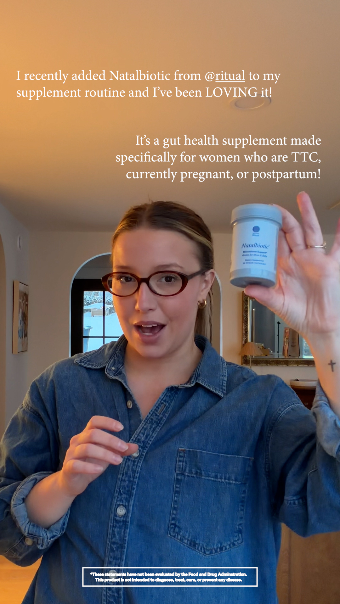 I love that Ritual’s formulas are designed for pregnancy and postpartum! They’re science-backed, have traceable ingredients, and delayed release capsules designed for optimal absorption. I cannot recommend them enough!