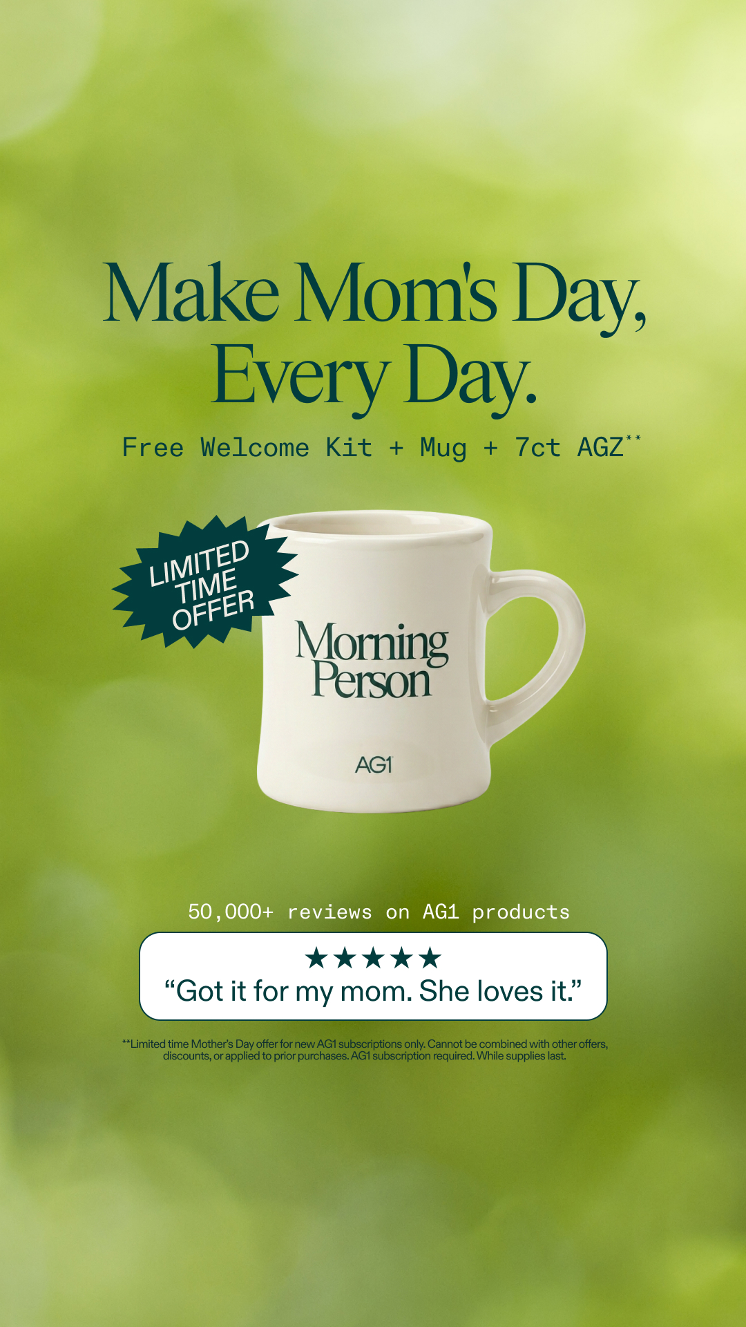 Make Mom’s Day (And Night)