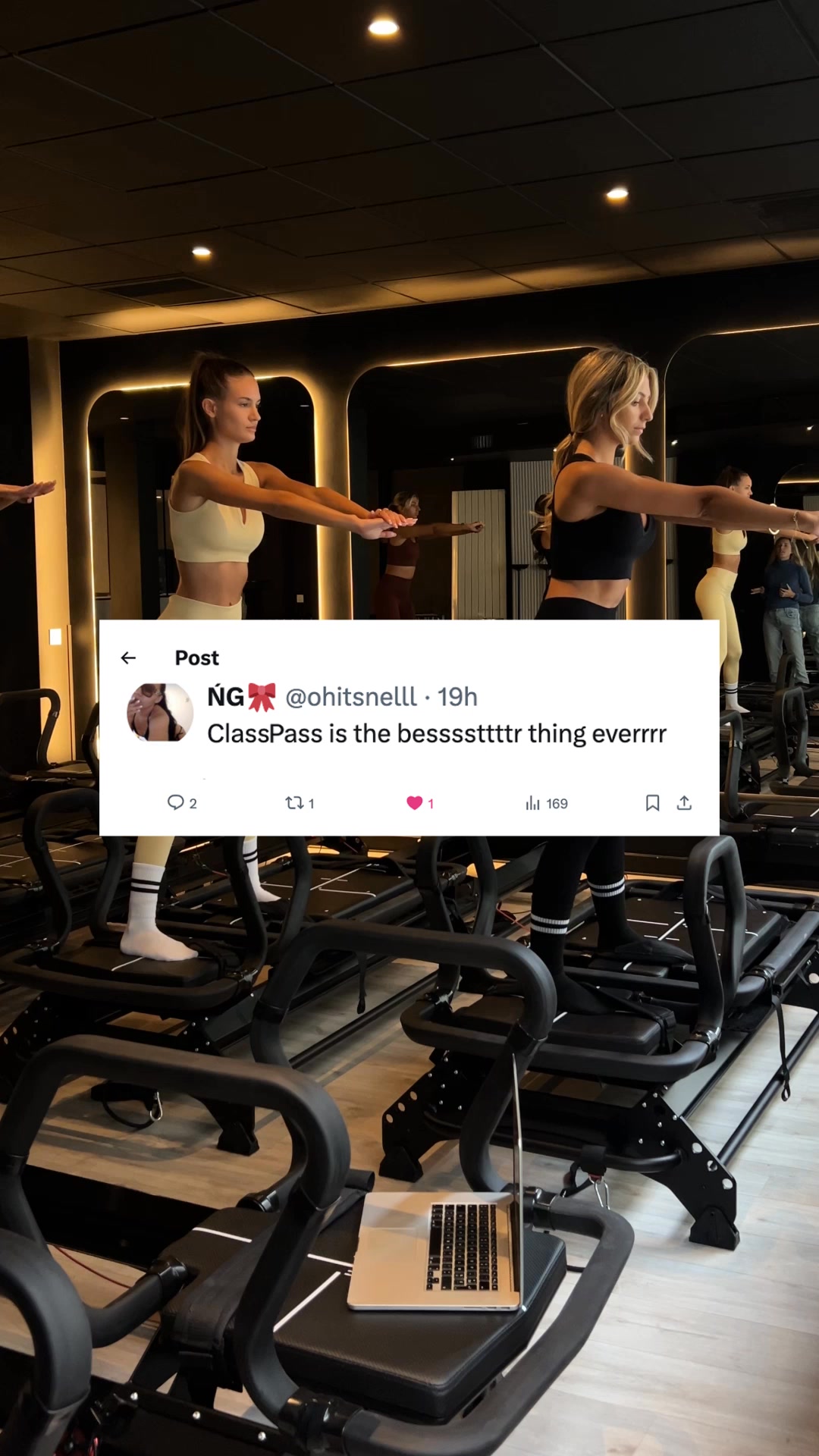 Their words, not ours.  Get 2 weeks free to try select gyms and studios near you today.