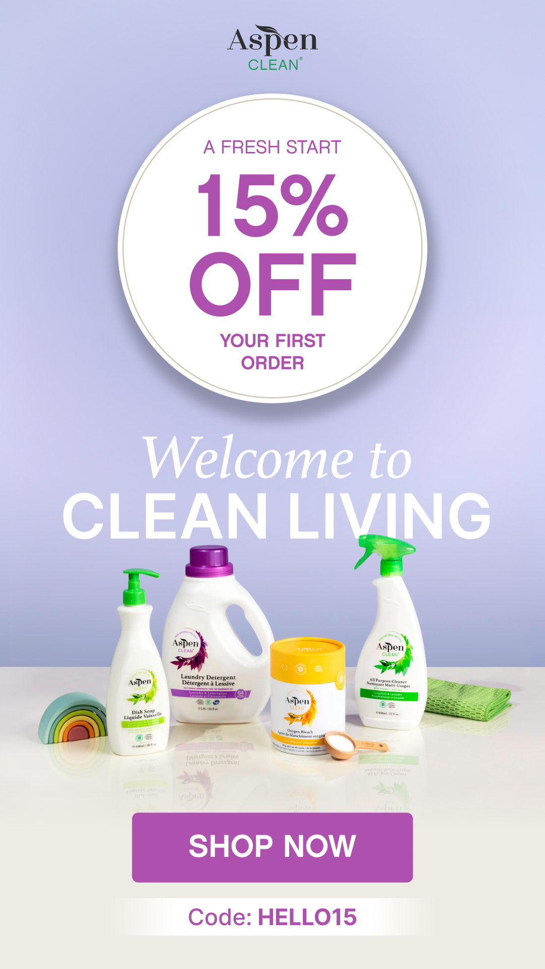 Switch to Natural & Save 15% 🌿