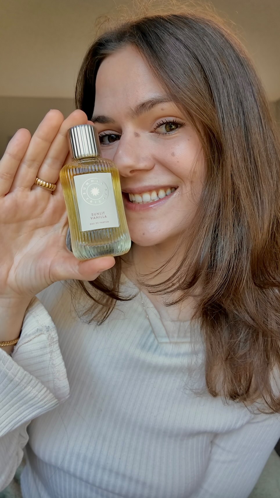 i expected nothing less🙂‍↕️🙂‍↕️✨ @summerfridays sunlit vanilla is available march 17th ad #perfumetiktok #vanillaperfume #newlaunches